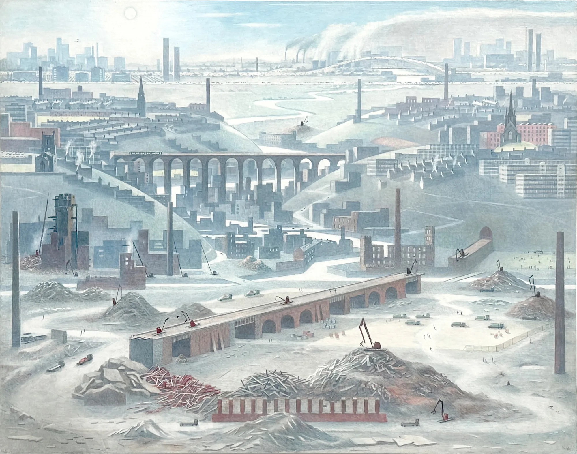 Helen Clapcott, Where The Rivers Meet And The Line Ends
