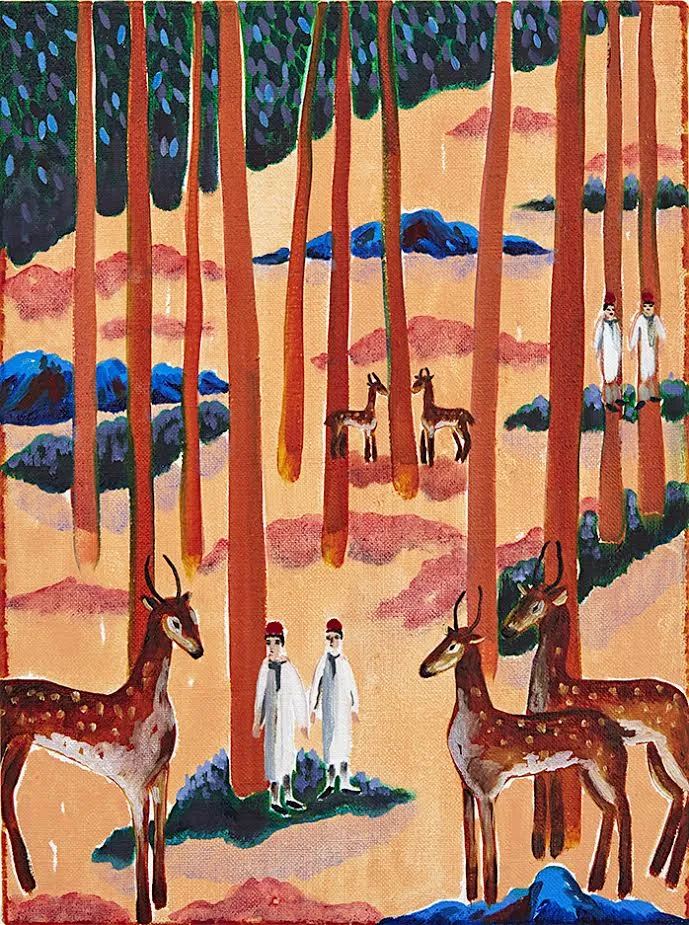 Freya Douglas-Morris, In the shade of their trees