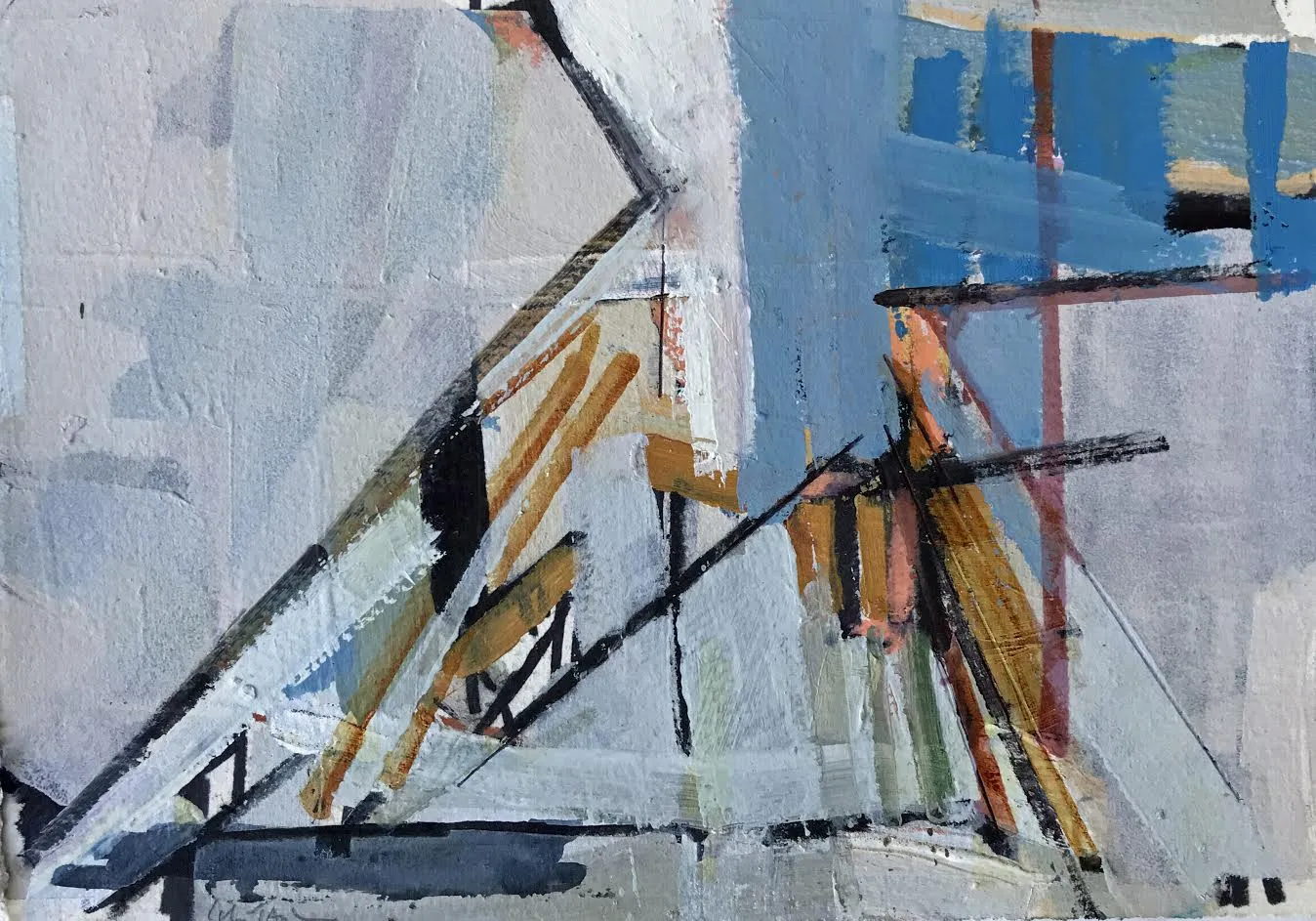 Colin Taylor MAFA, SPINNINGFIELDS SITE DRAWING #11