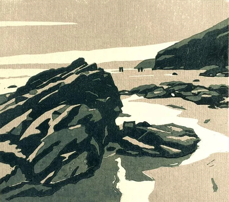 Ann Lewis RCA, Pools and Long Views, Newgale, 2020