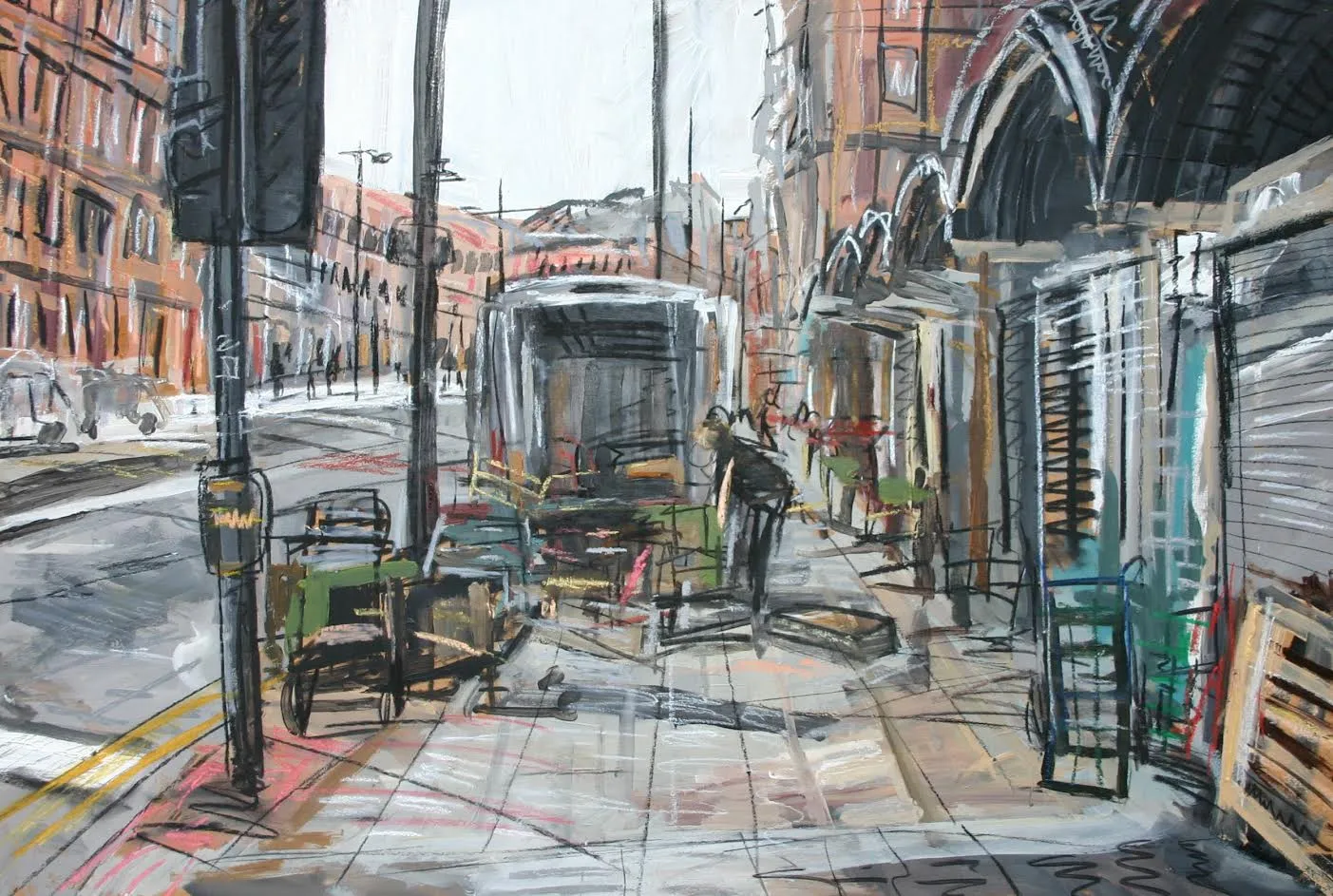 Matthew Thompson, Unloading Veg Near Arndale, 2020