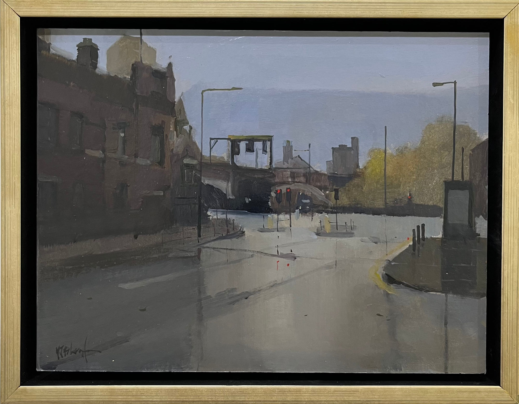 Michael Ashcroft ROI MAFA, View from Whitworth Street West, Manchester