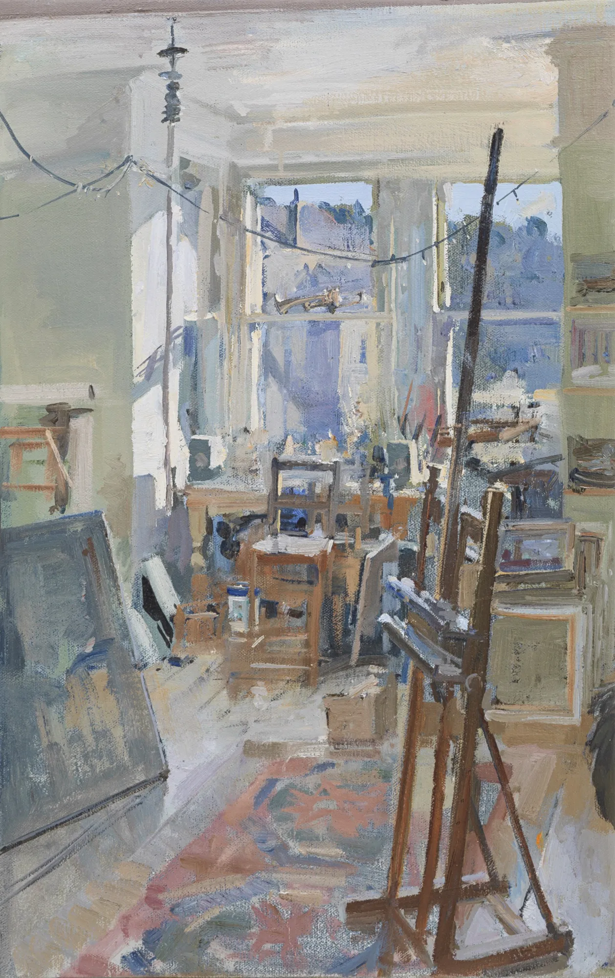 Peter Brown ROI NEAC, Summer Morning, The Studio