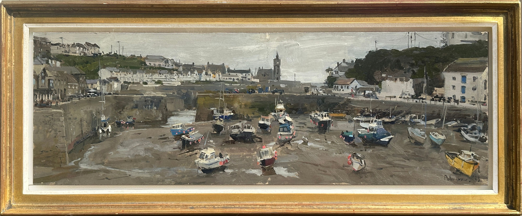 Peter Brown ROI NEAC, Porthleven, 2023