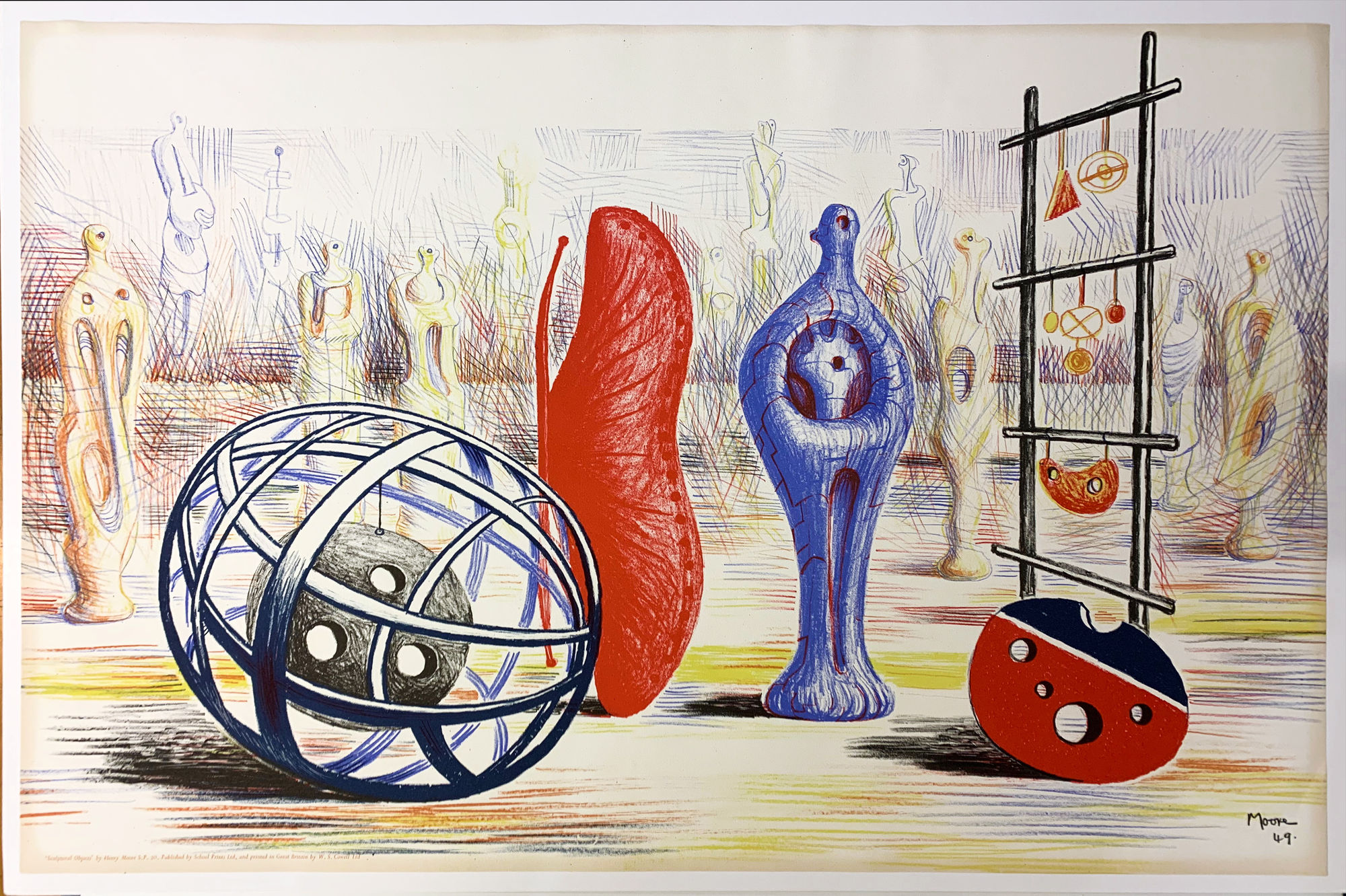 Henry Moore, Sculptural Objects, 1949