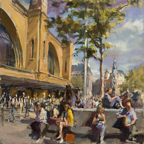 Rob Pointon AROI RBSA MAFA, Kings Cross Lunch, 2018