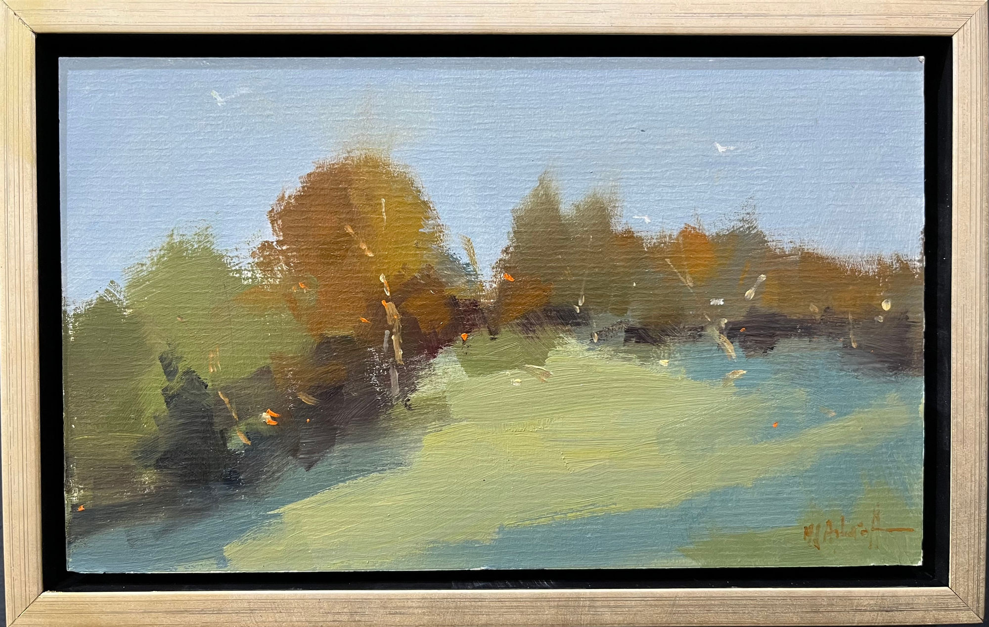 Michael Ashcroft ROI MAFA, Autumn Leaves