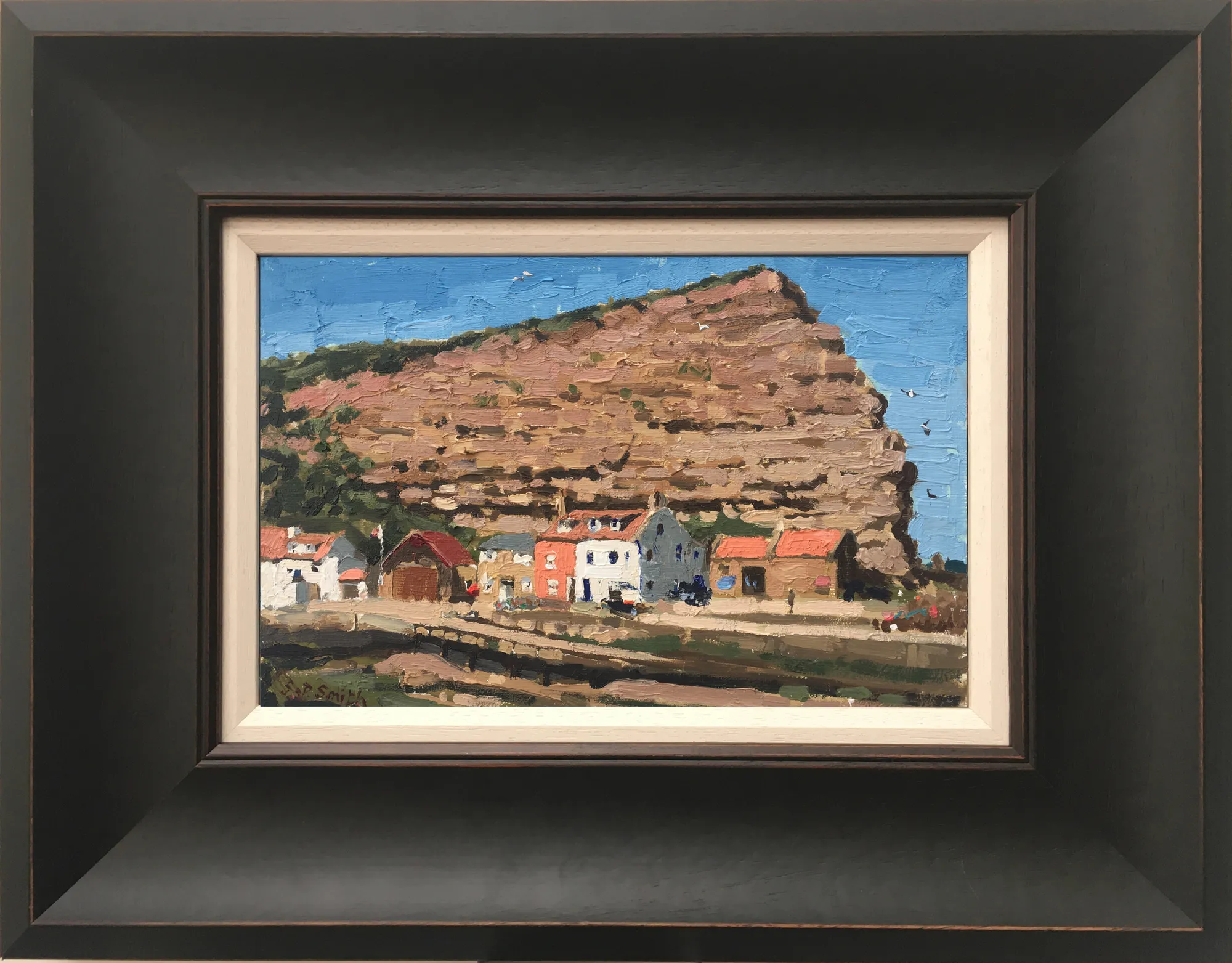 Steven Smith, Staithes Harbour Underneath the Cowbar