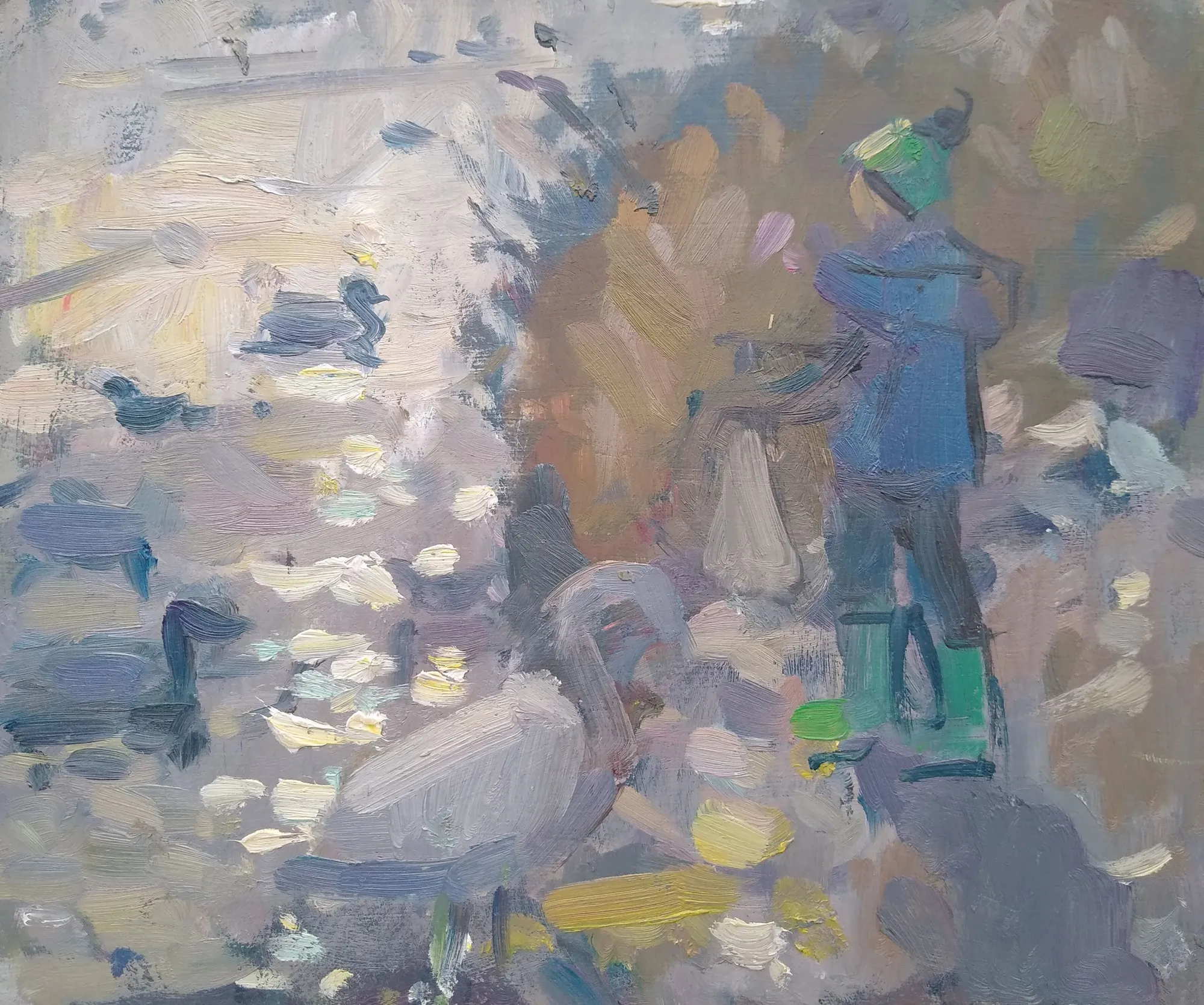 Andrew Farmer ROI, Feeding the Ducks 1