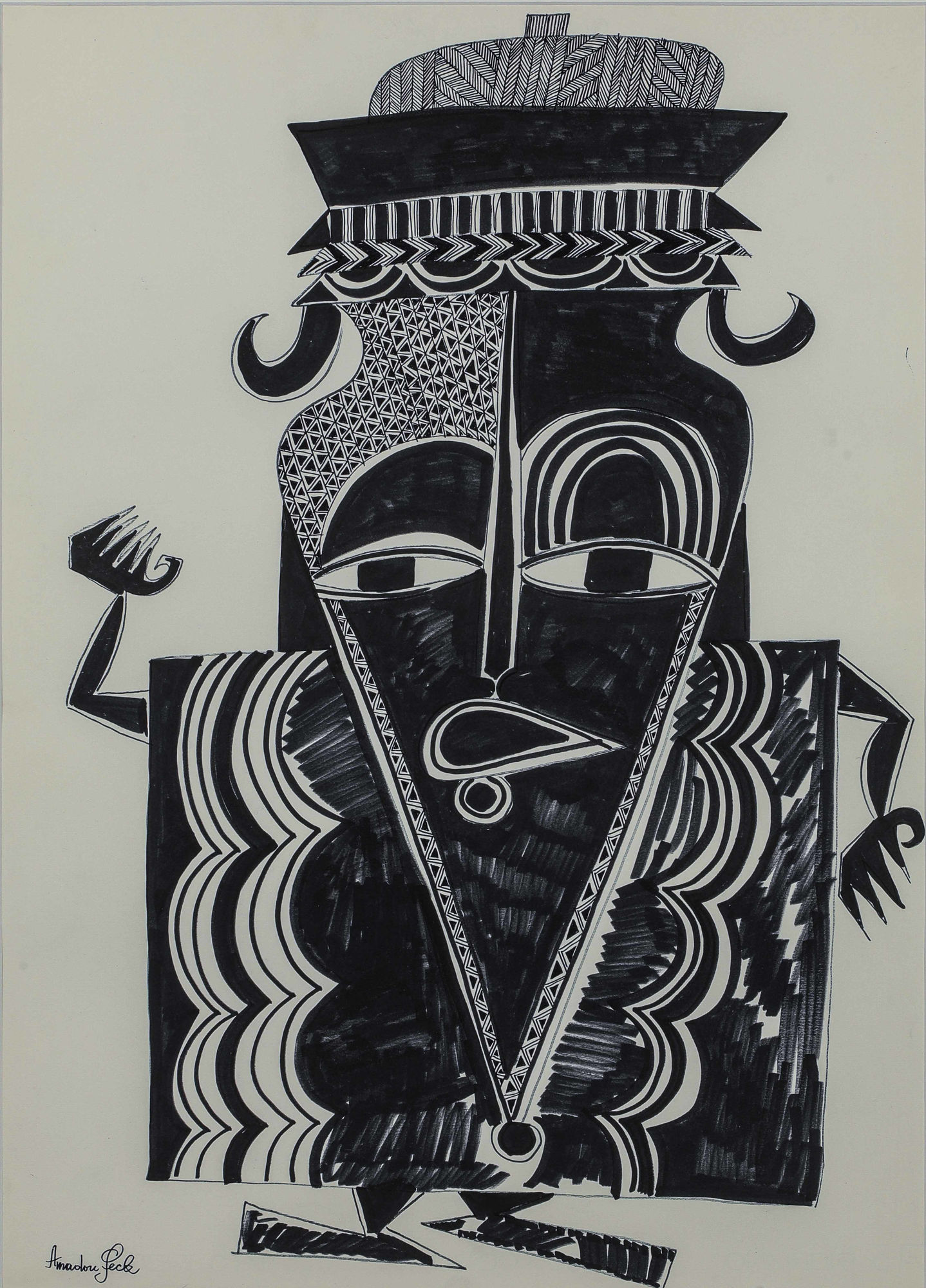 Amadou Seck, Sans titre, 1978