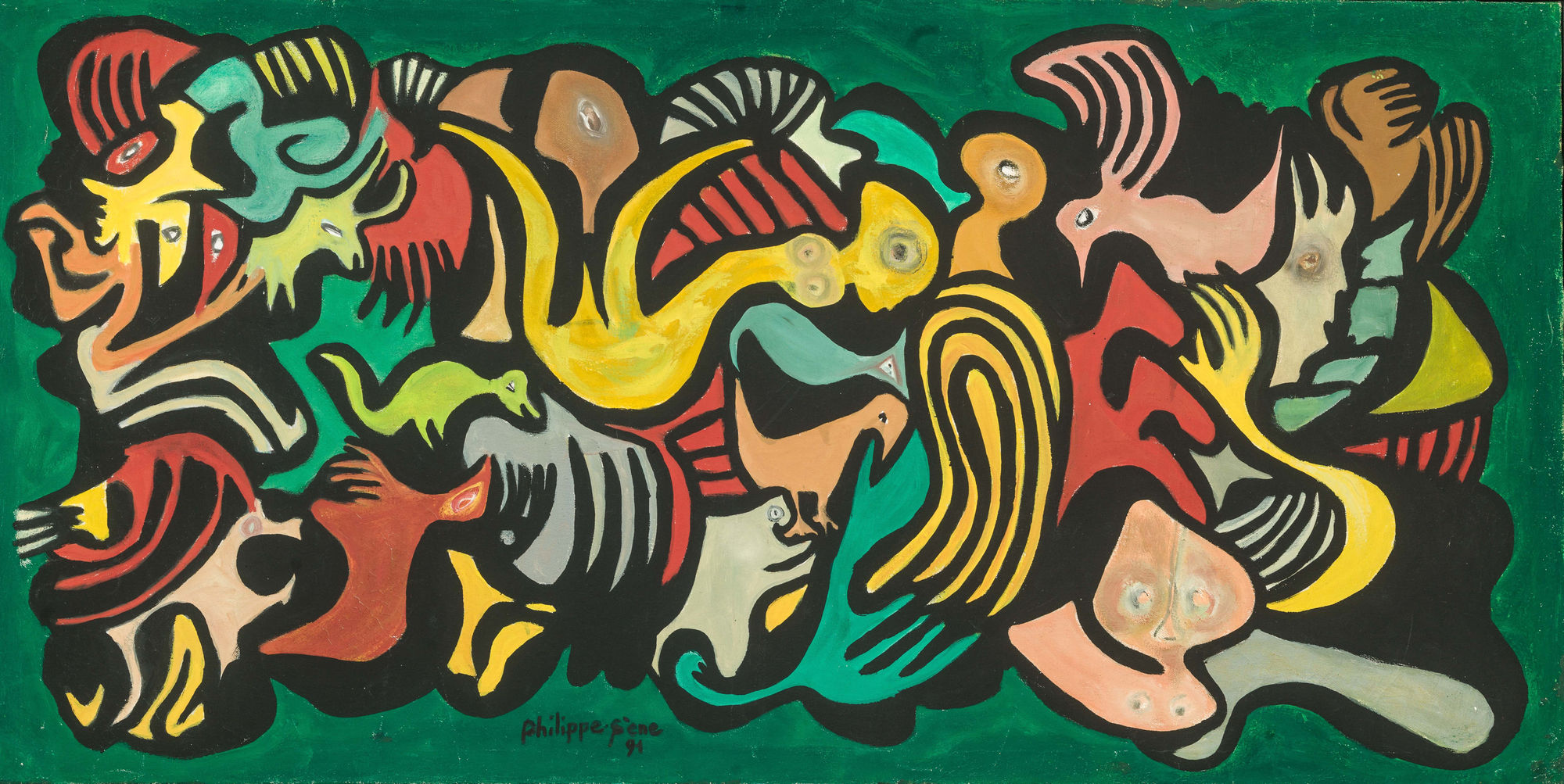 Philippe Sène, Sangomar vert, 1991