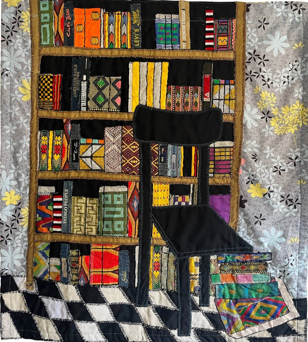 Kirubel Melke Alemu, The book shelf (own solutions to own problems), 2023
