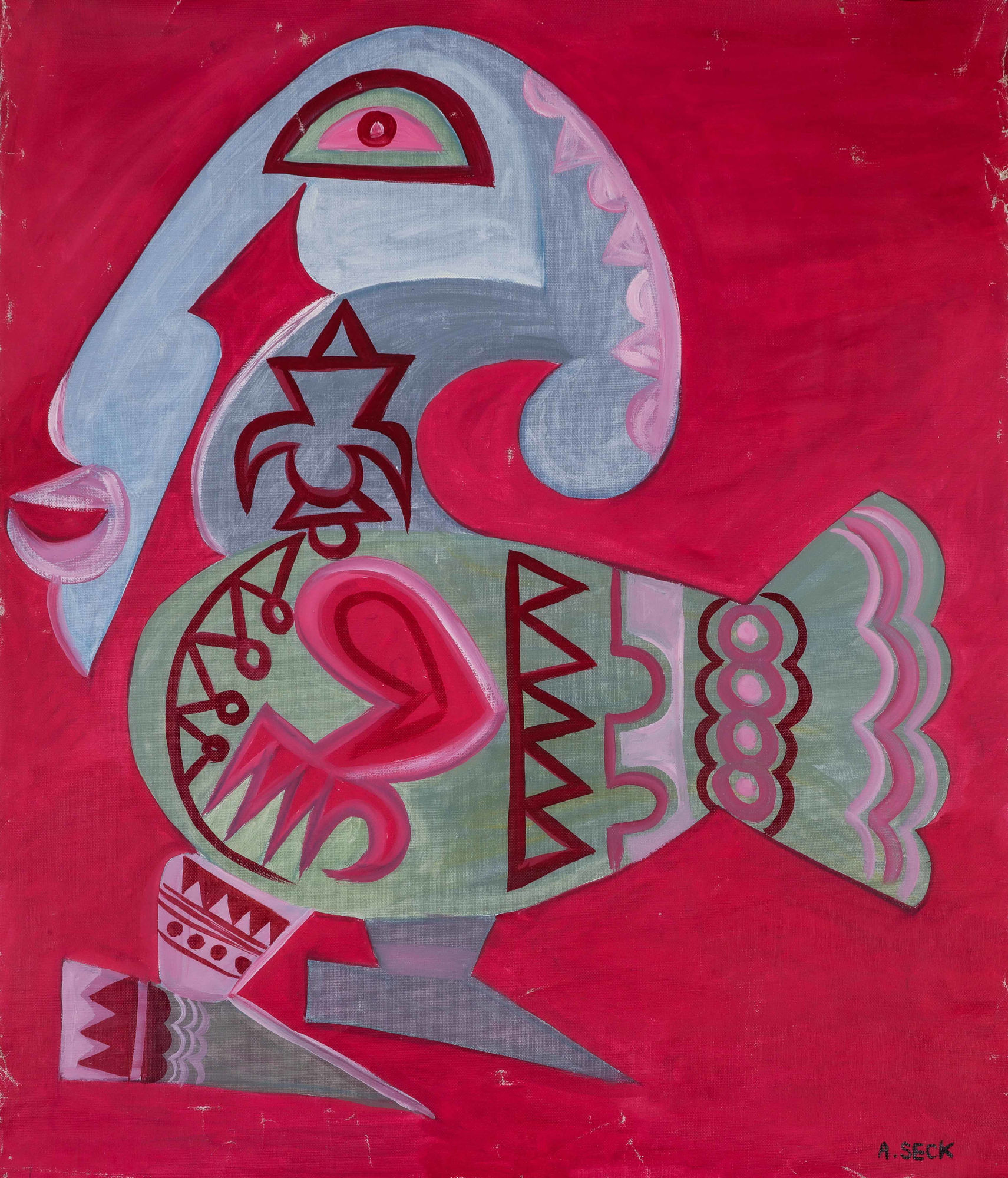 Amadou Seck, Sans titre, 1980