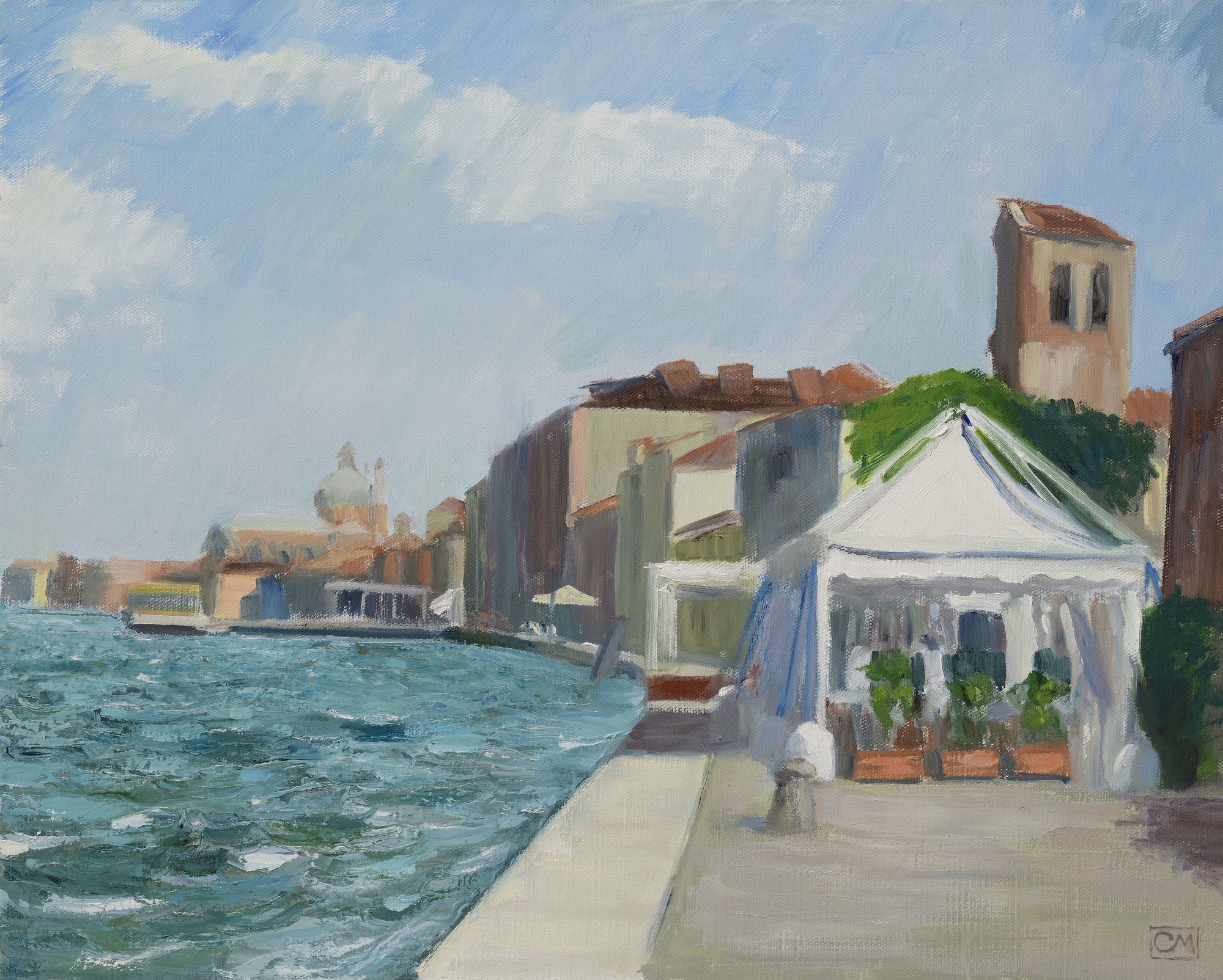 Celia Montague, Breezy Afternoon at Harry's Dolci