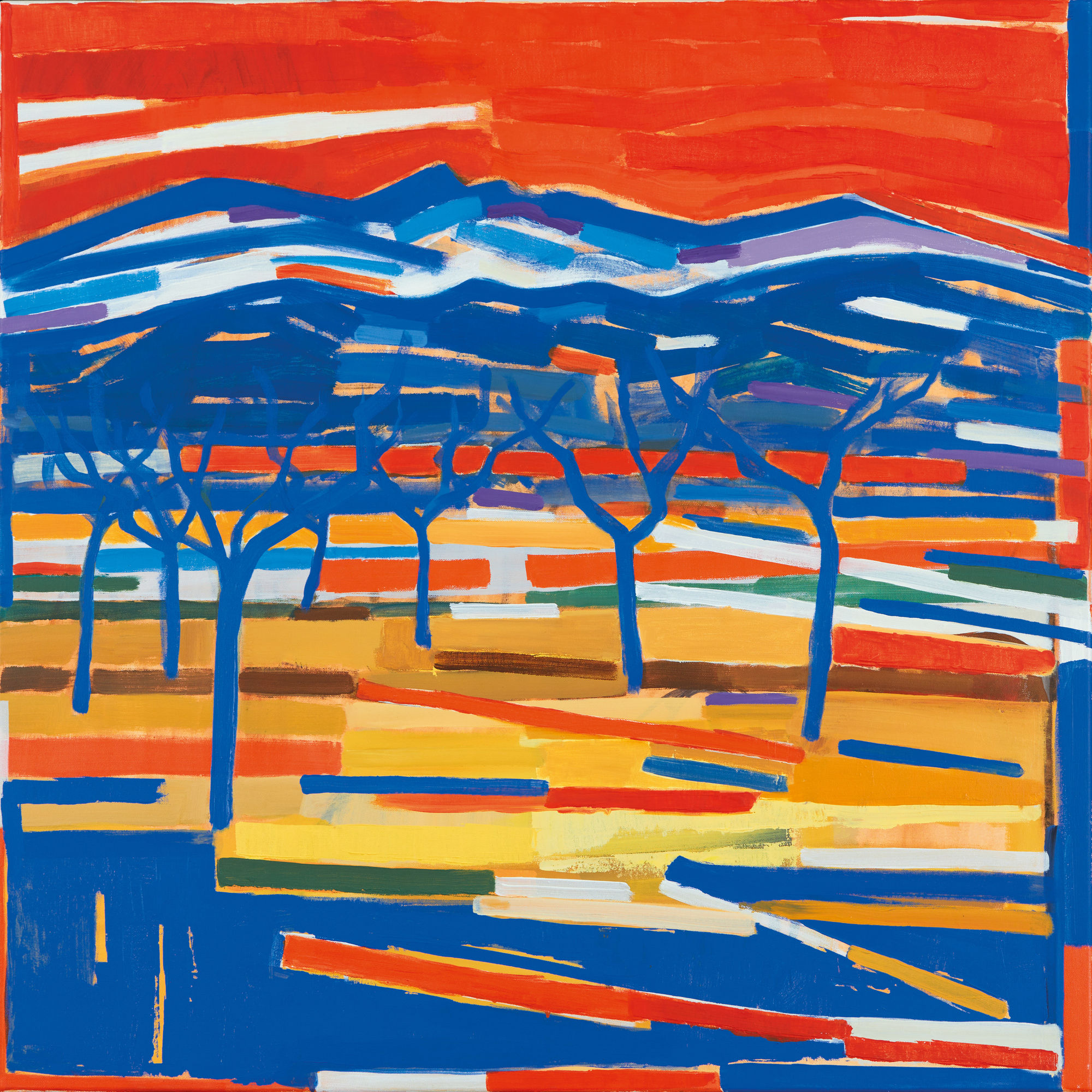 Katharine Edwards, Almond Orchard, Sierra Nevada