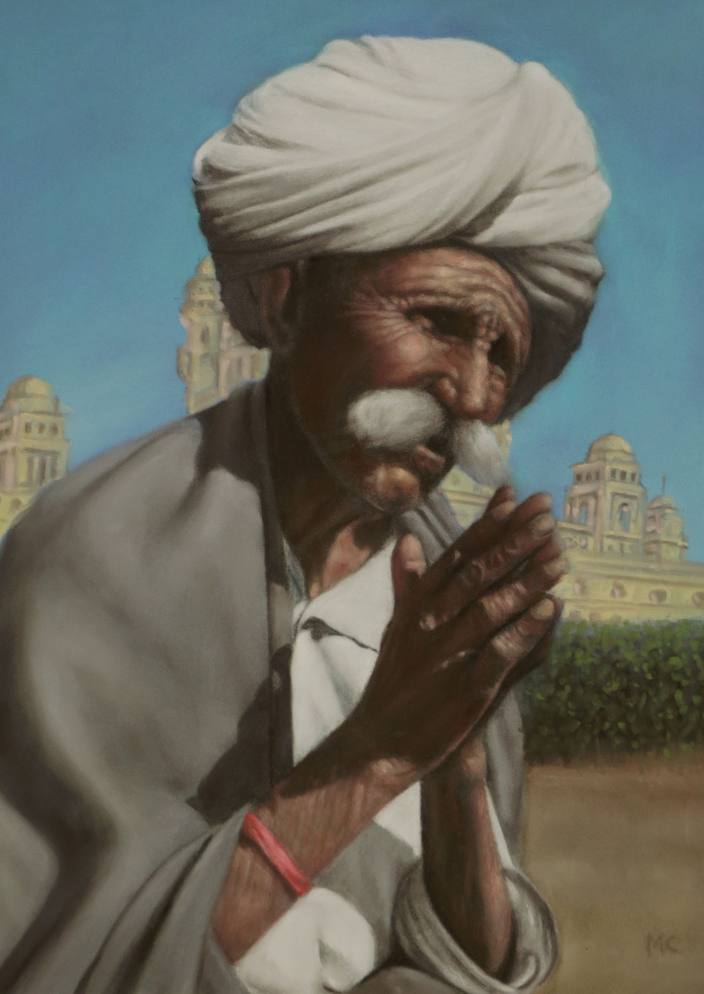 Mark Clark, Rajasthani Man, Jodhpur