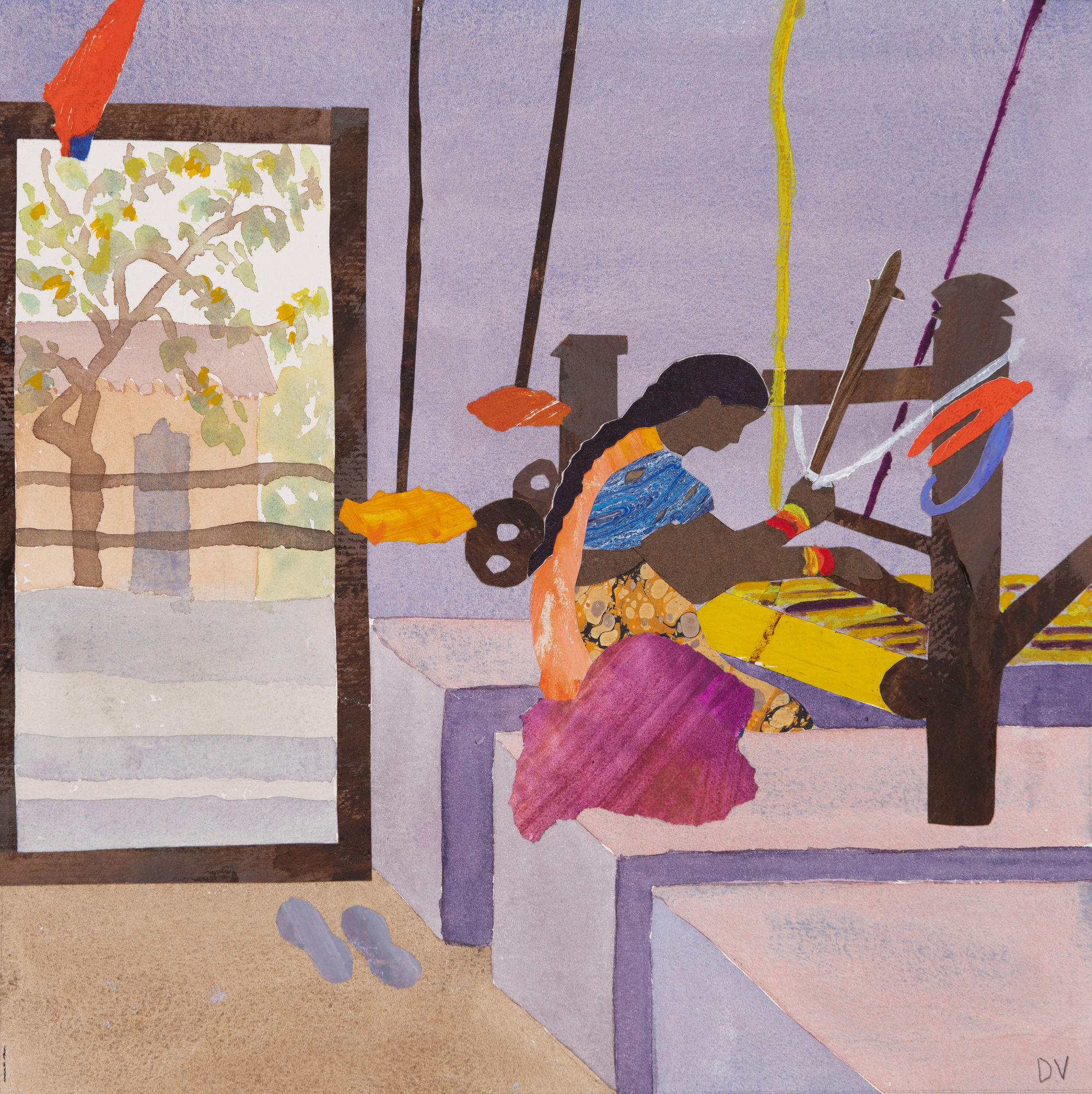 Dione Verulam, At the Loom