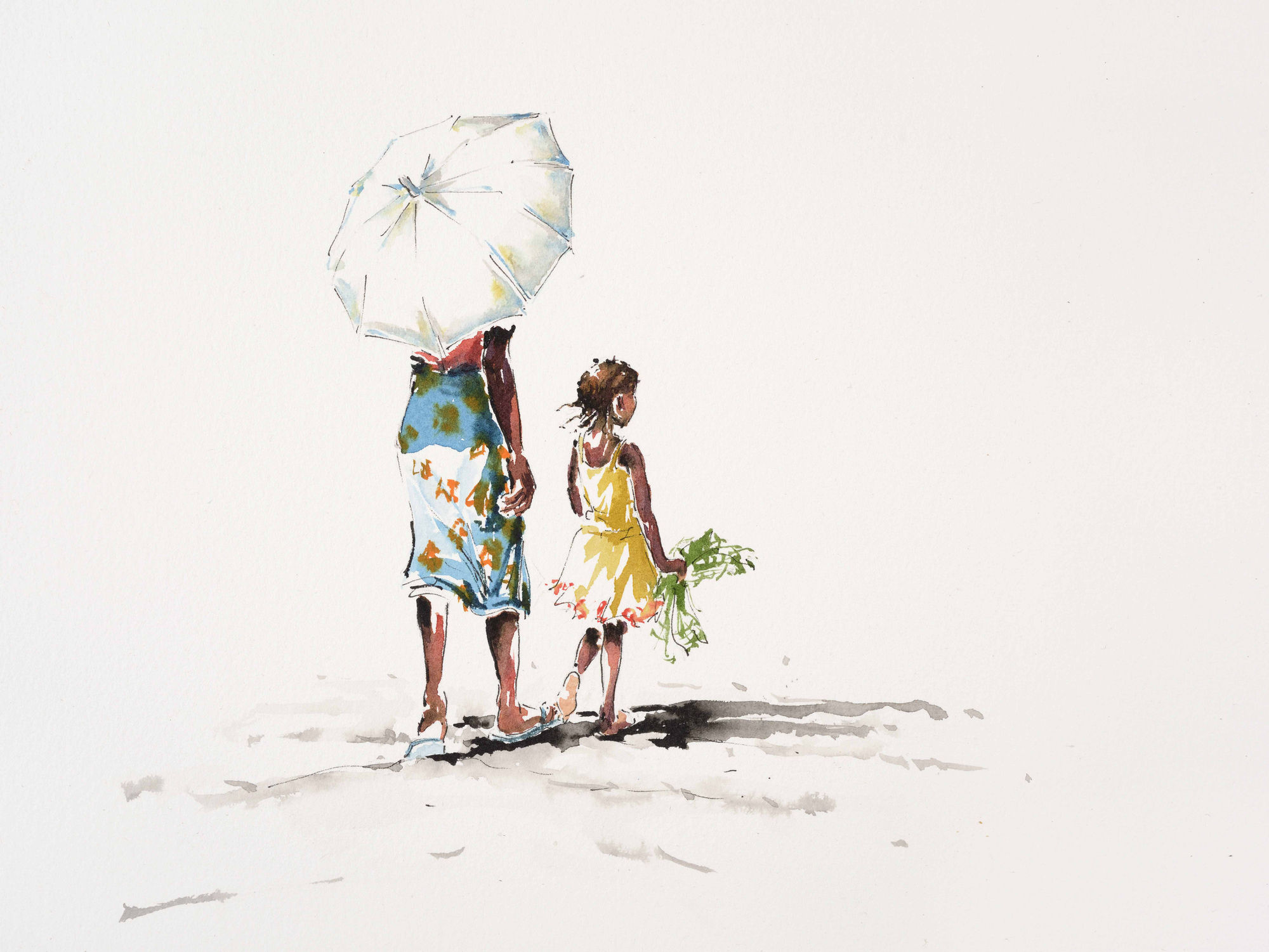 Julia Cassels, The White Umbrella