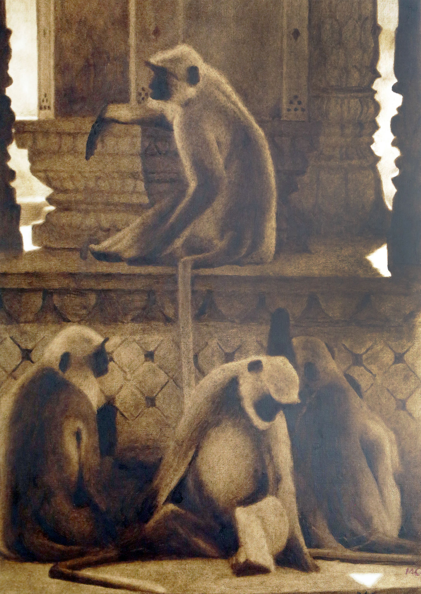 Mark Clark, Temple Monkeys