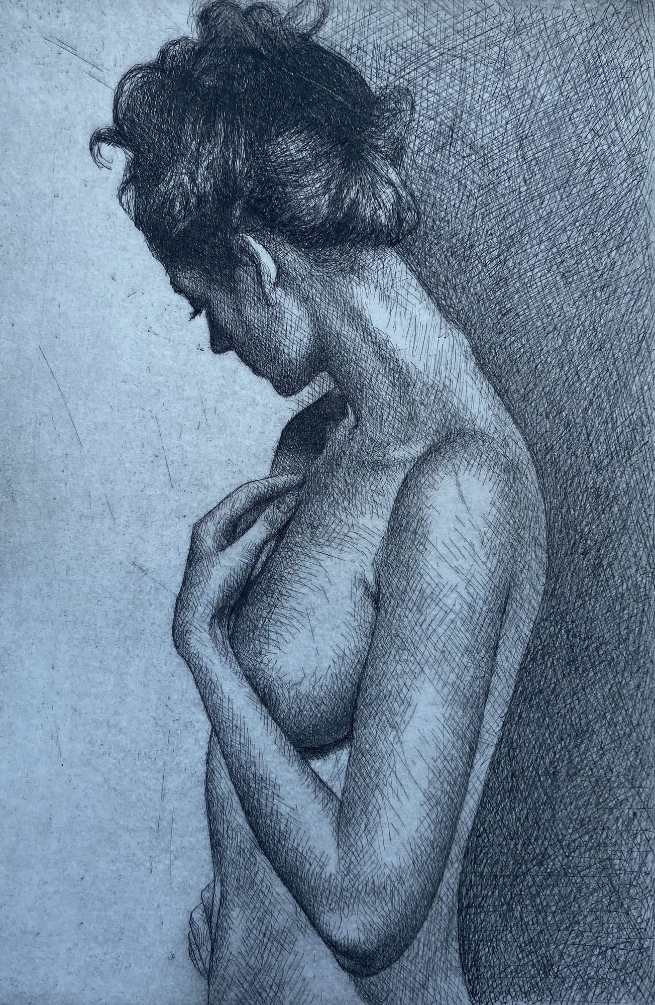 Mark Clark, Nude Torso (Mounted)