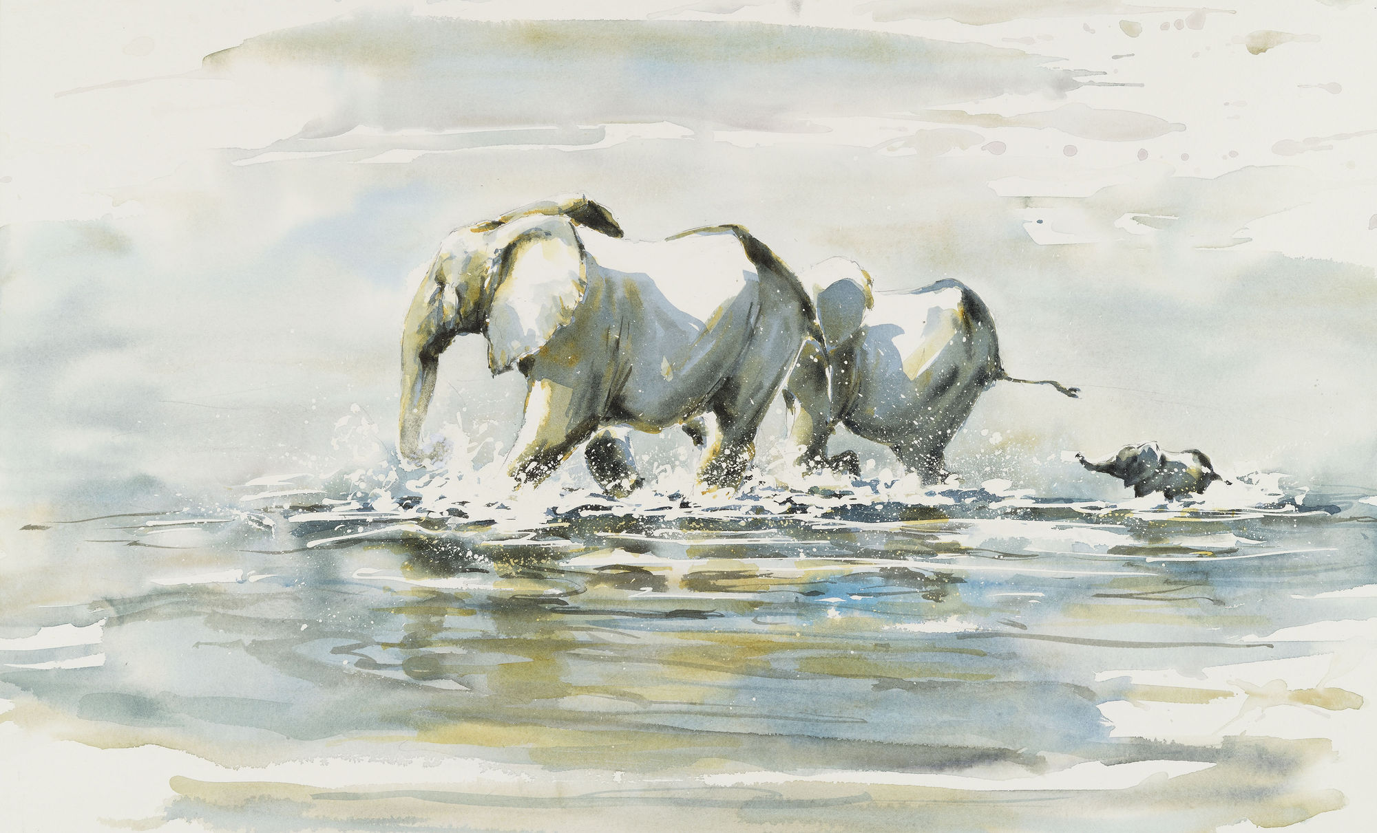 Julia Cassels, River Crossing