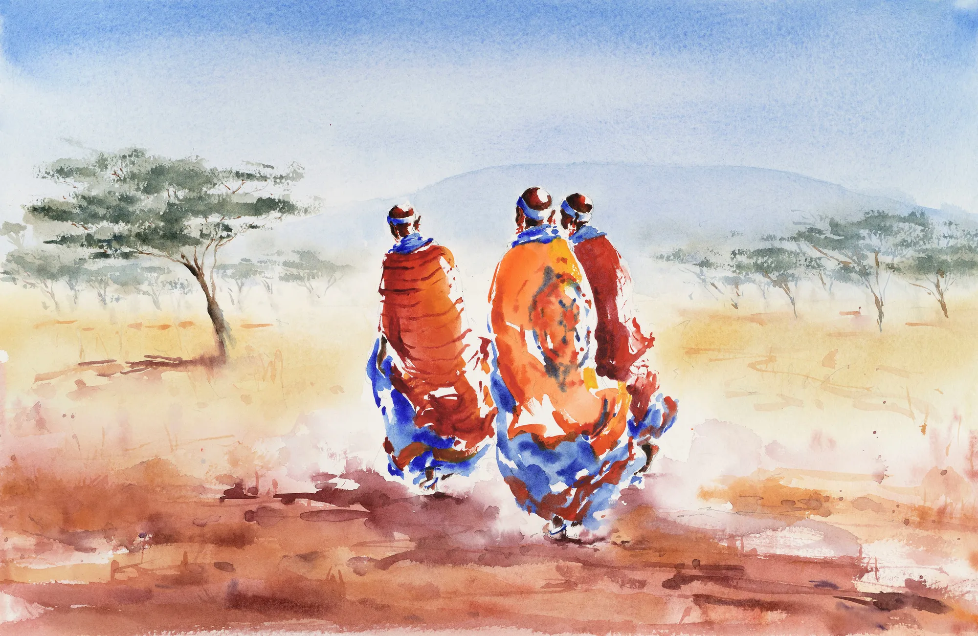 Julia Cassels, Maasai Ladies