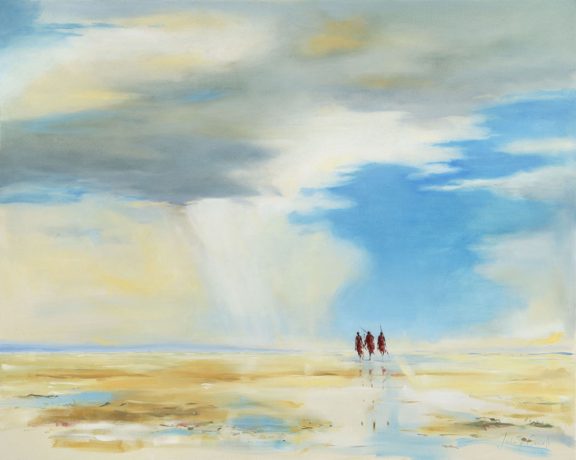 Julia Cassels, Out on the Plains