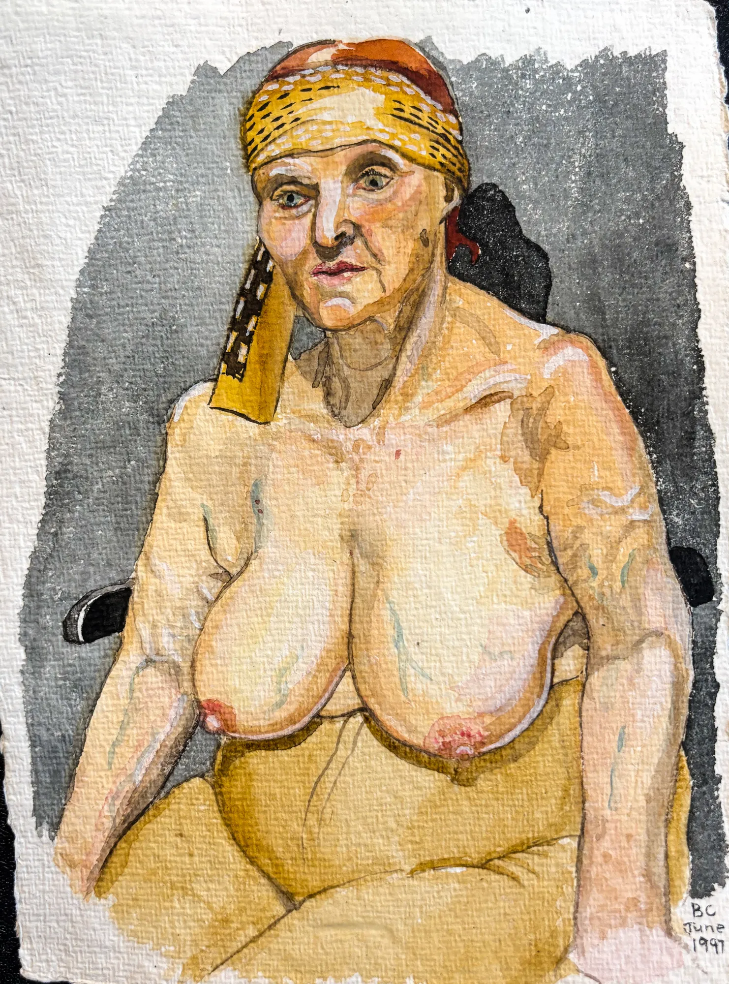 Bruce Cahn, Nude Study III