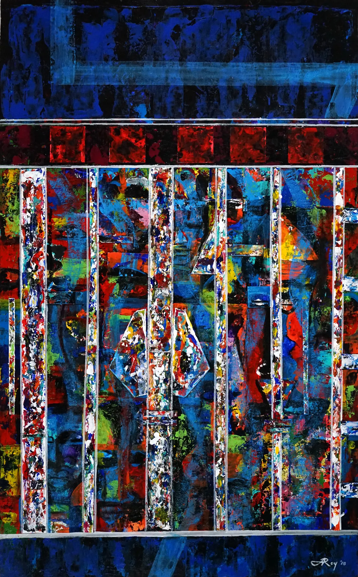 Alvin Roy, Talking Heads #5 Transcendence , 2019