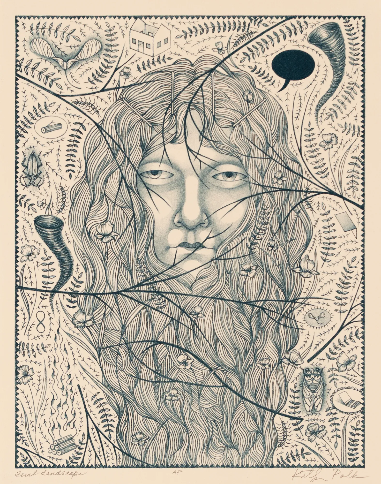 Kathryn Polk, Feral Landscape , 2024