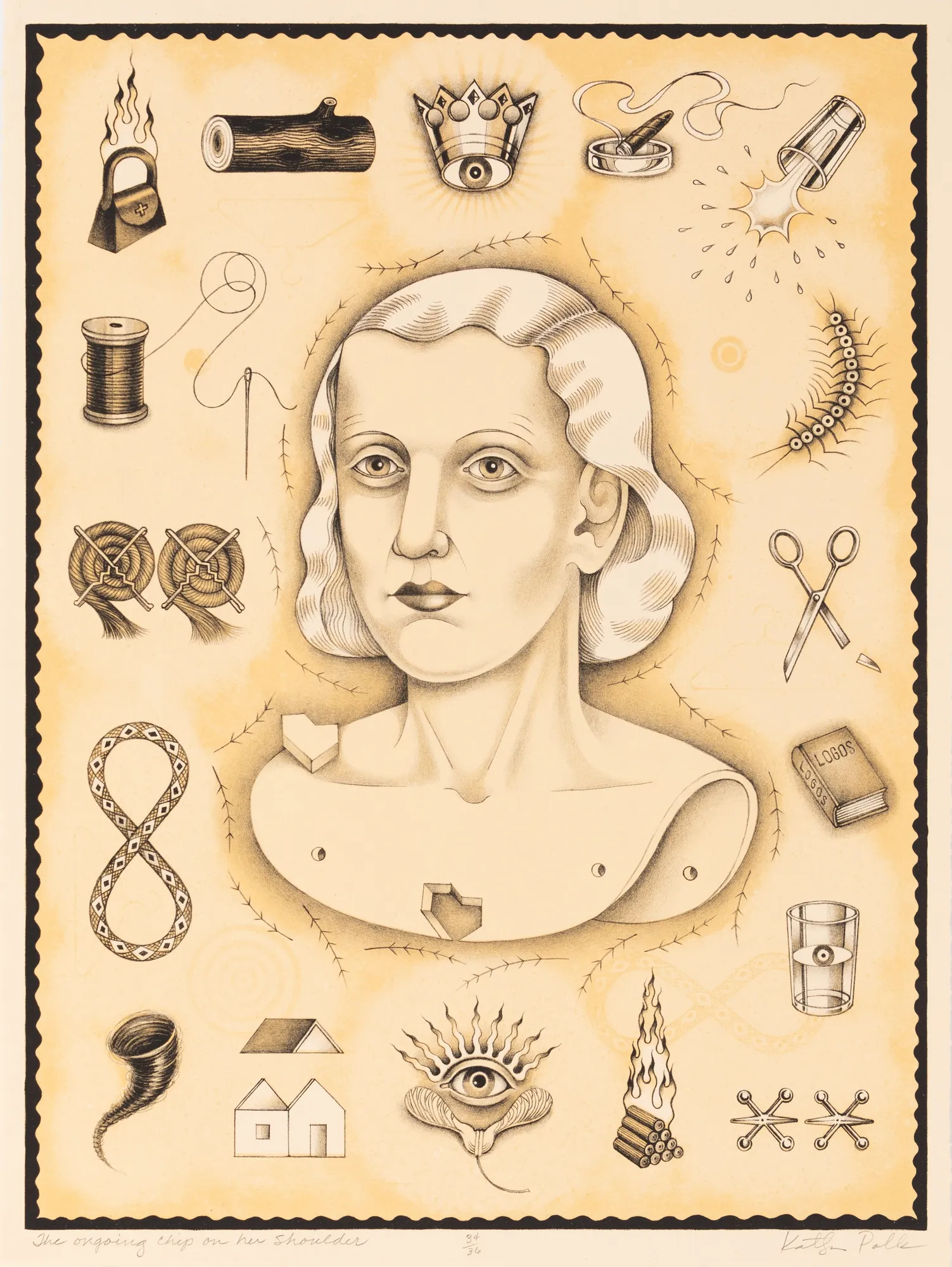 Kathryn Polk, The Ongoing Chip on Her Shoulder, 2023