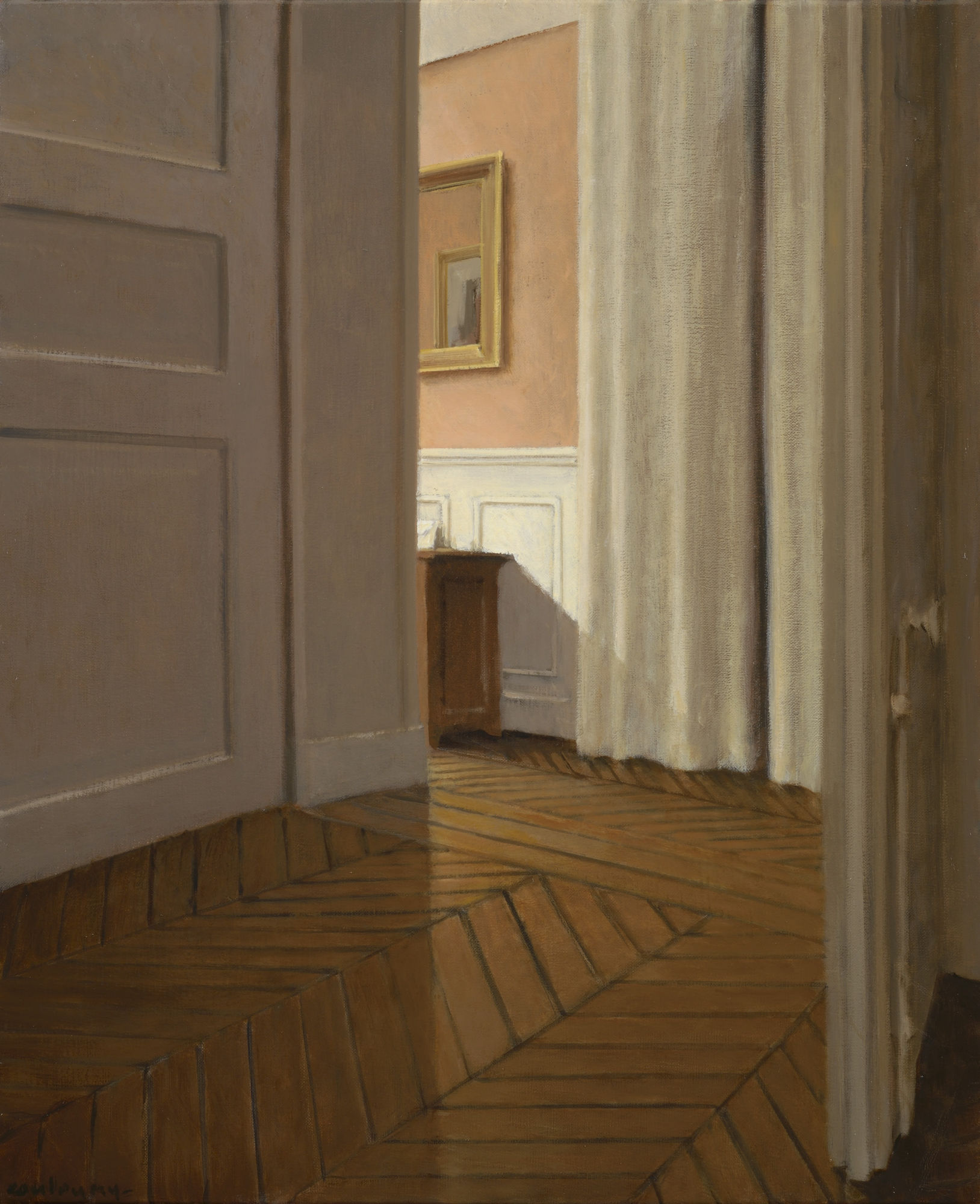 Anne–Françoise Couloumy, L'entrée rue Renan 2, 2017