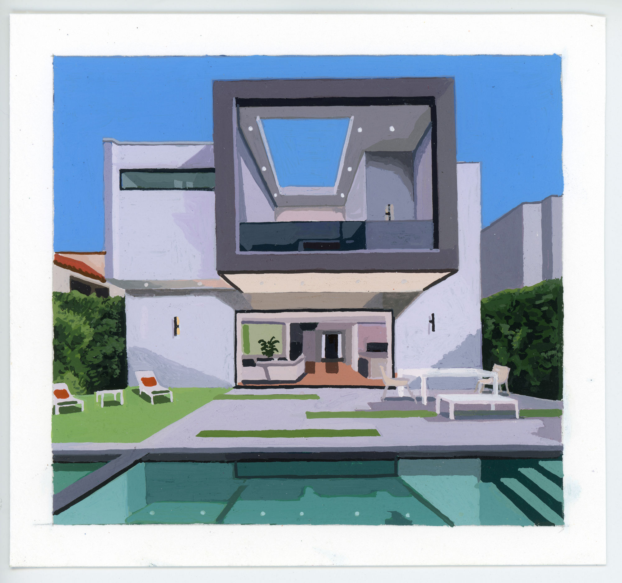 Andy Burgess, Atrium House, 2020