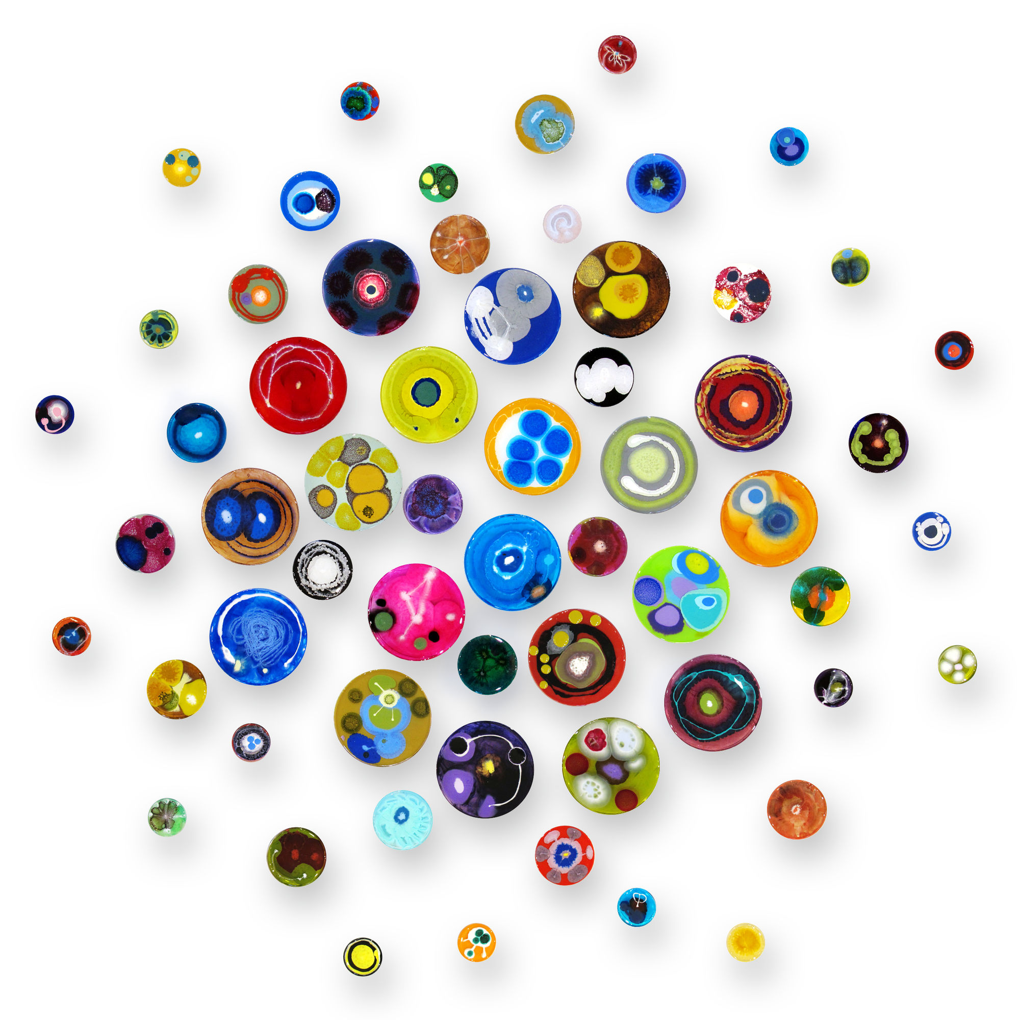 Klari Reis, Hypochondria Exploding, 60 pieces, 2020