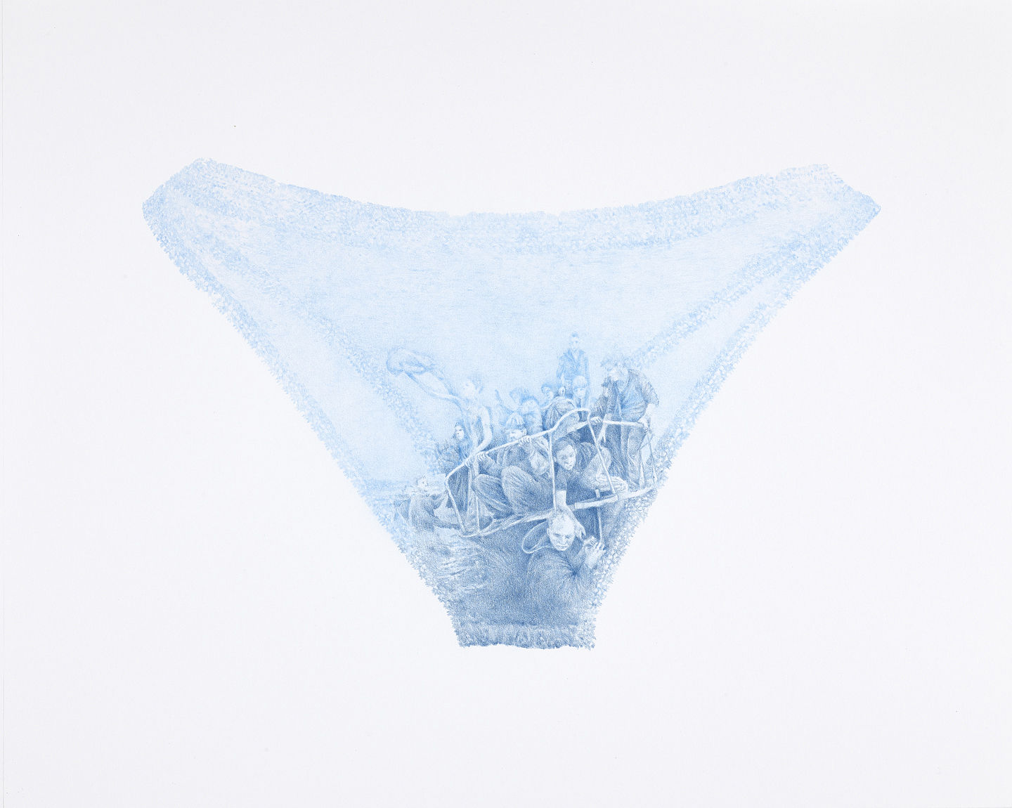 Azita Moradkhani, Not Too Far Away #2 (Victorious Secrets), 2016, 2017