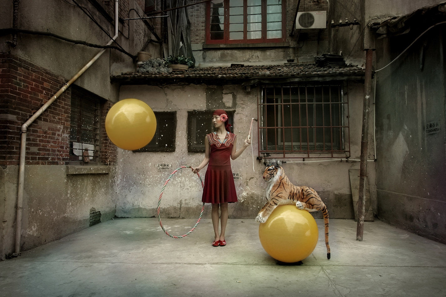 Maleonn My Circus No. 10 Inkjet print on Fine Art paper 60 x 90 cm