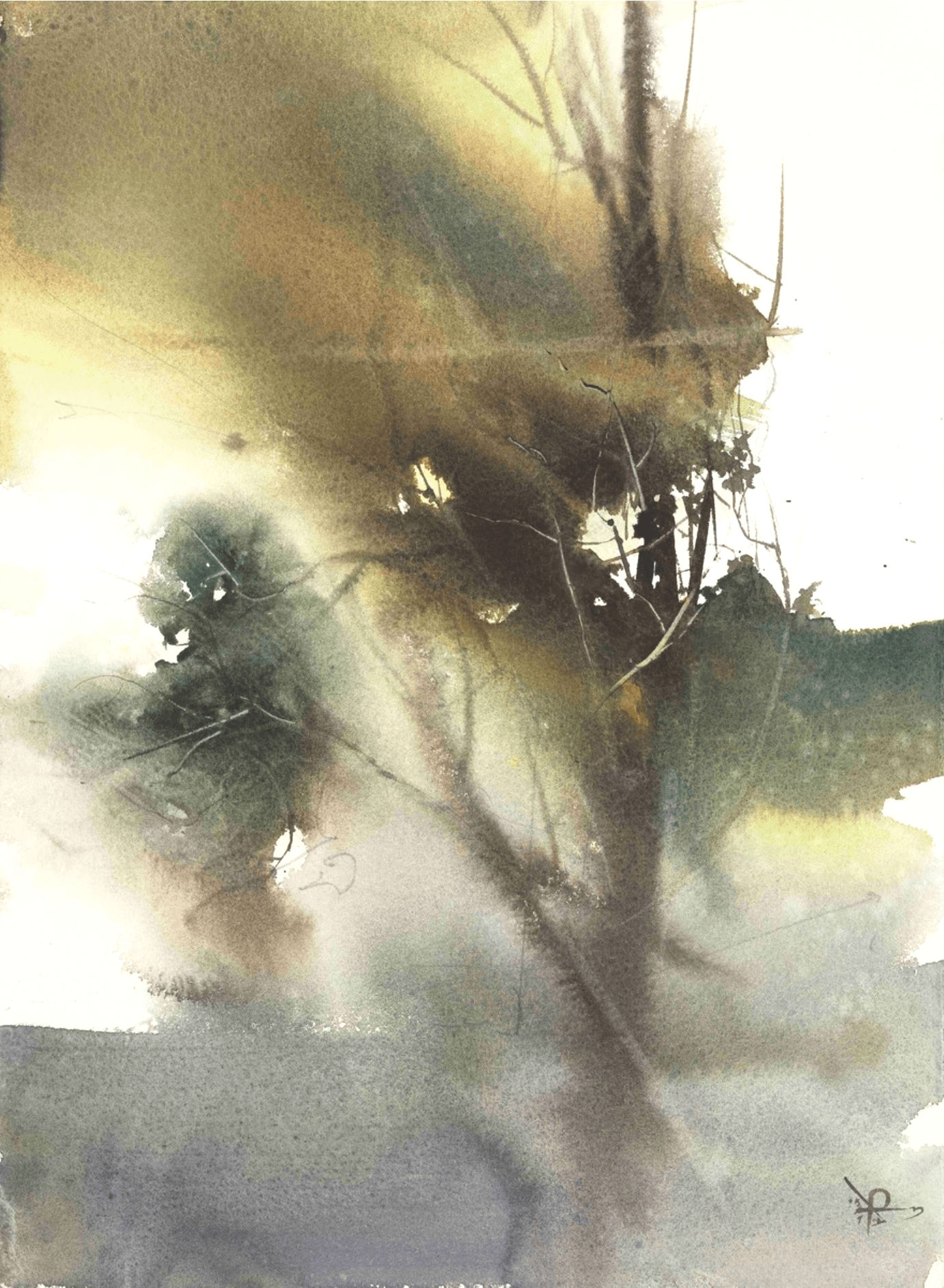 Prasad Beaven, Reflections II, 2022