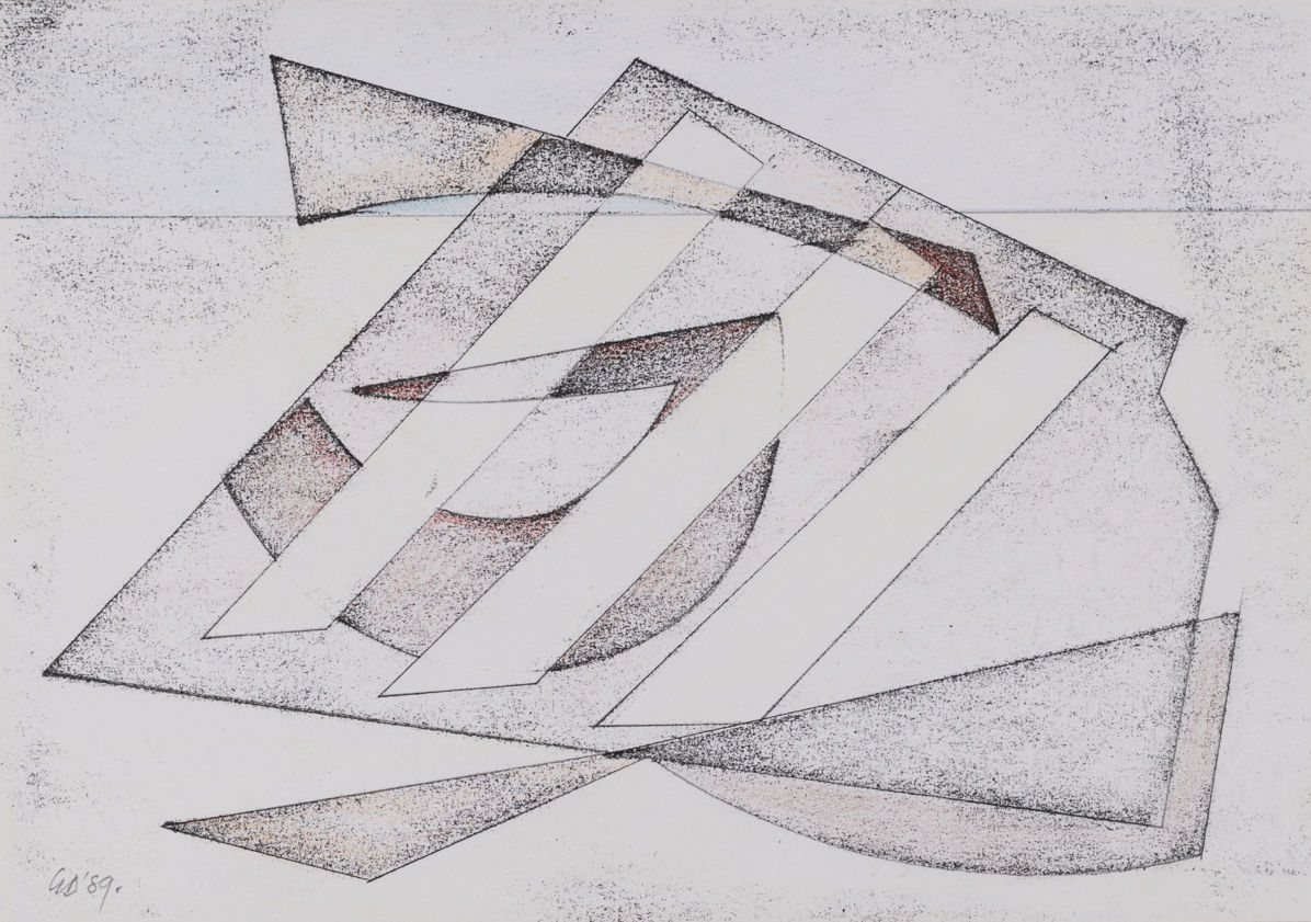 George Dannatt, Beached Shingle No 2, 1989