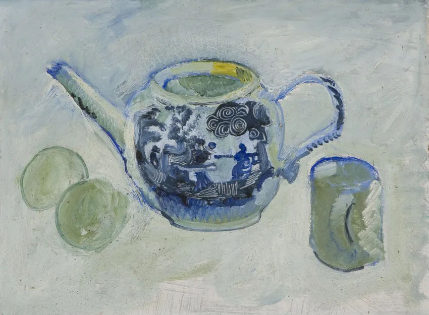 Romi Behrens, Teapot and Mug, 1983