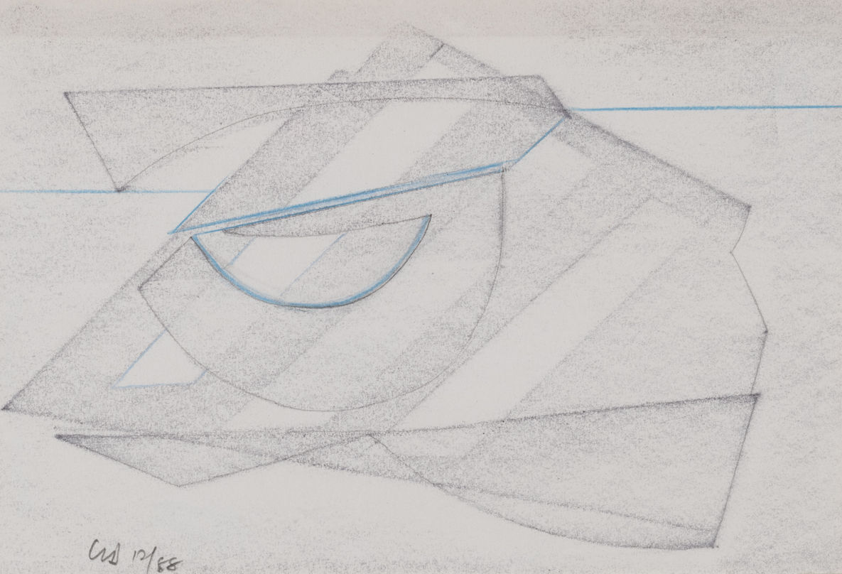 George Dannatt, Beached Shingle No 3, 1989