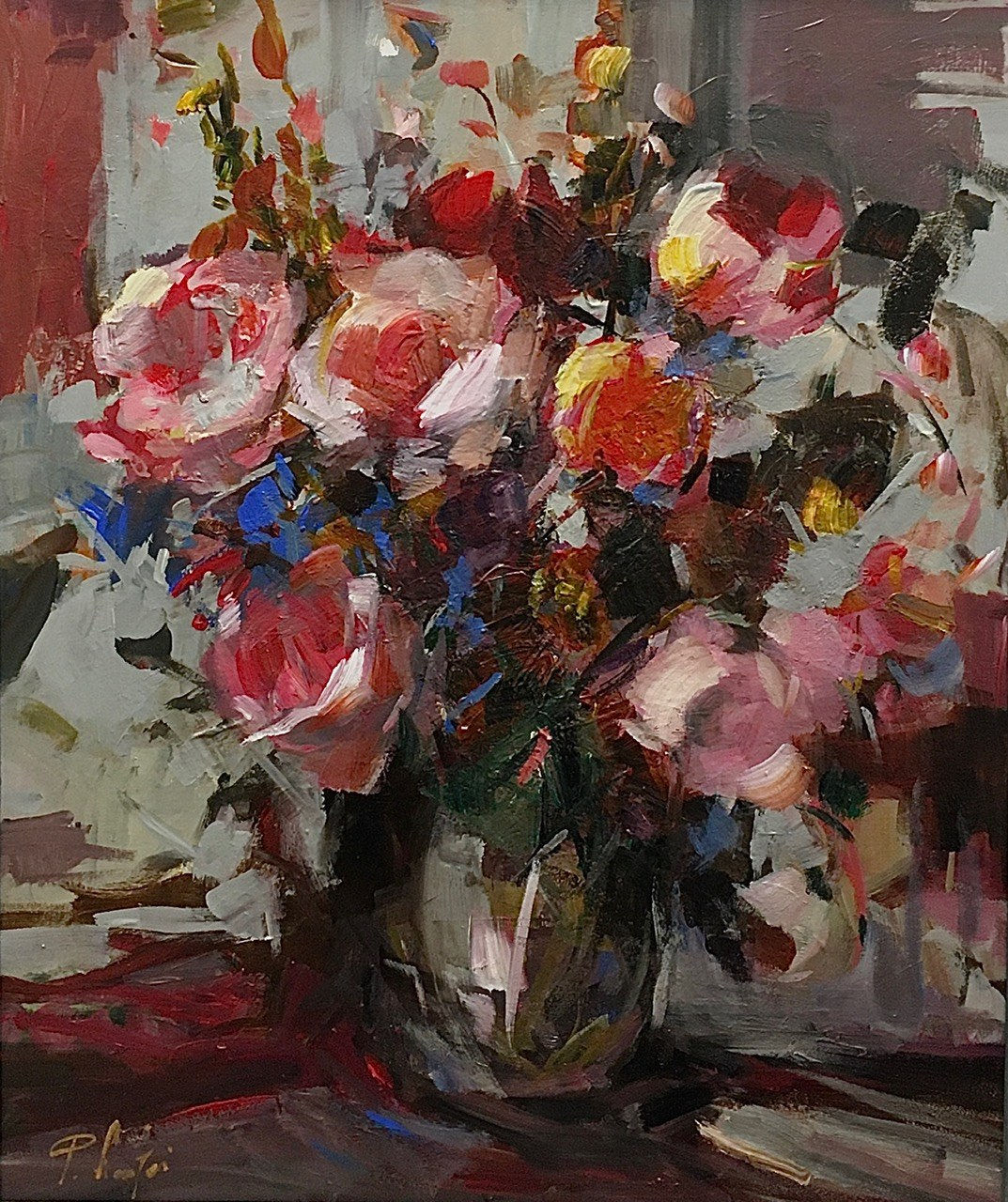 Parastoo Ganjei, Flowers From the Garden