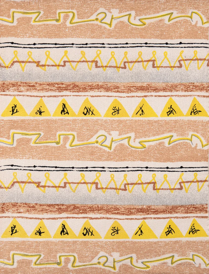 Henry Moore, Triangles and Lines, 1954