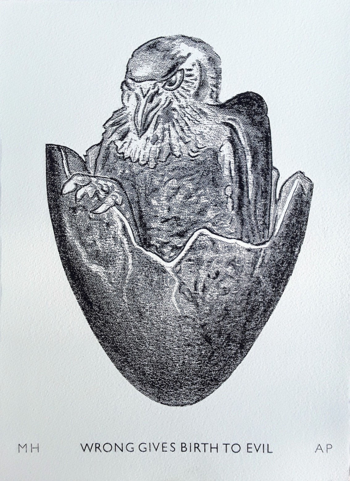 Maynard Hales, Wrong Gives Birth to Evil, 2001