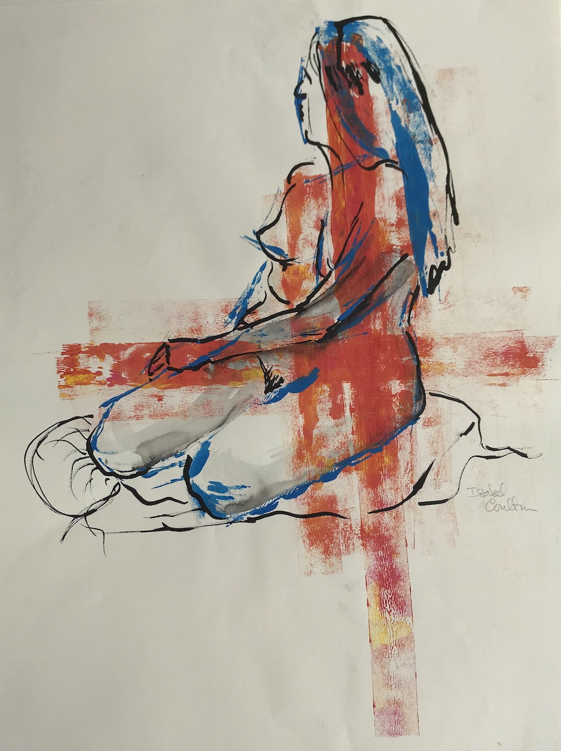 Isabel Coulton, A Moment's Rest, 2020