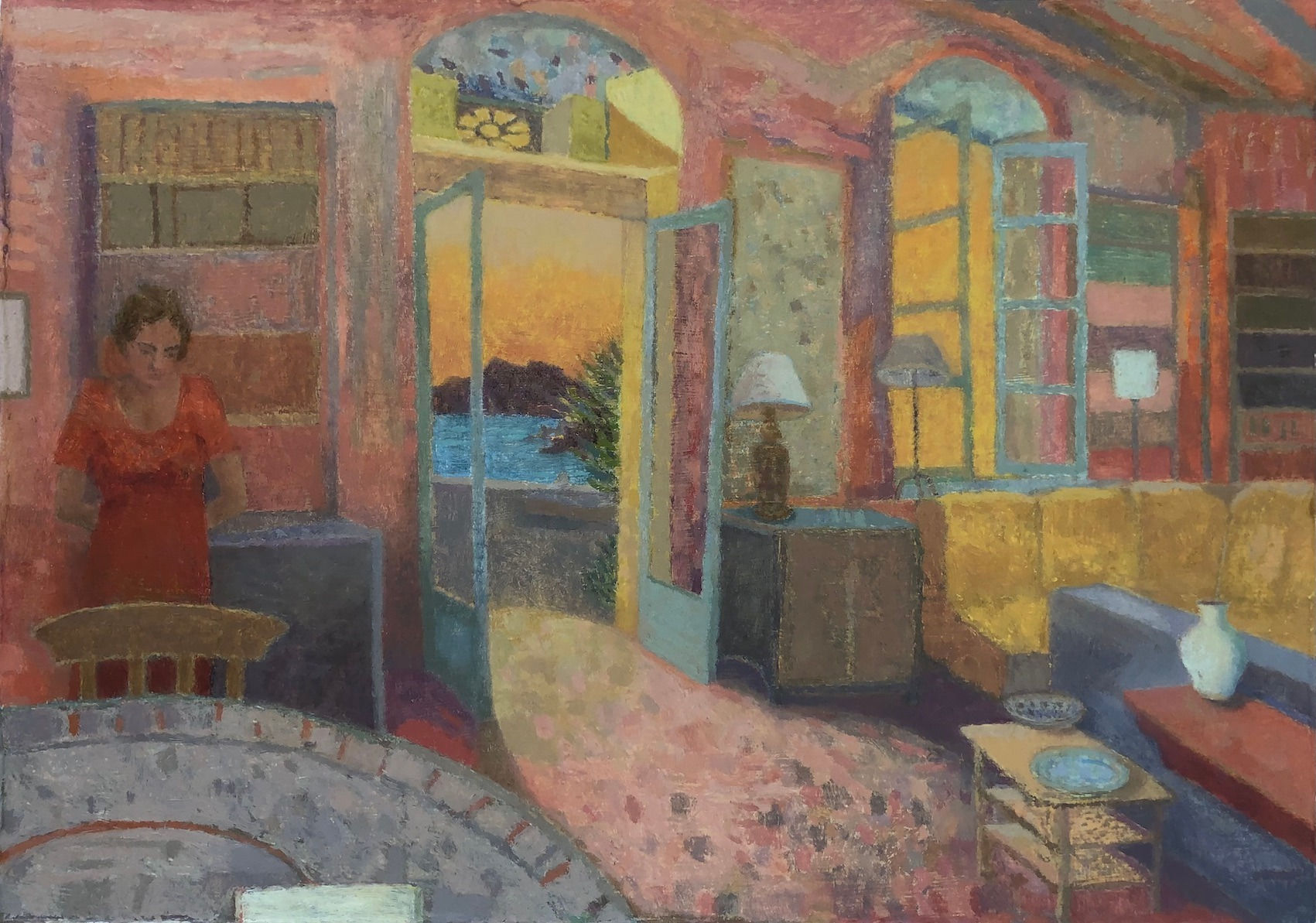 Victoria Jinivizian, Patrick and Joan Leigh Fermor’s, Kardamyli, Greece