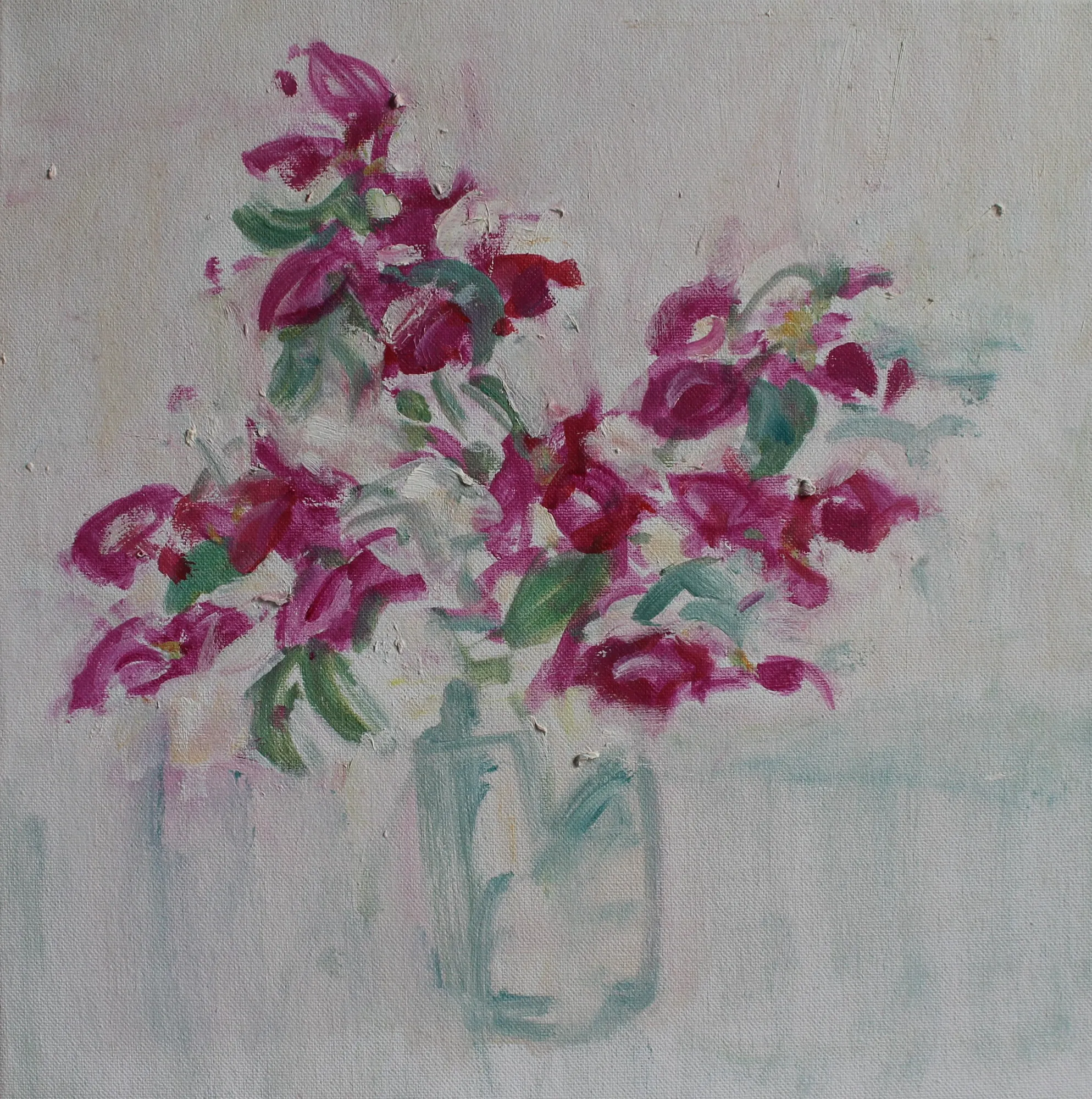 Jackie Philip, Pink Bougainvillea, 2021