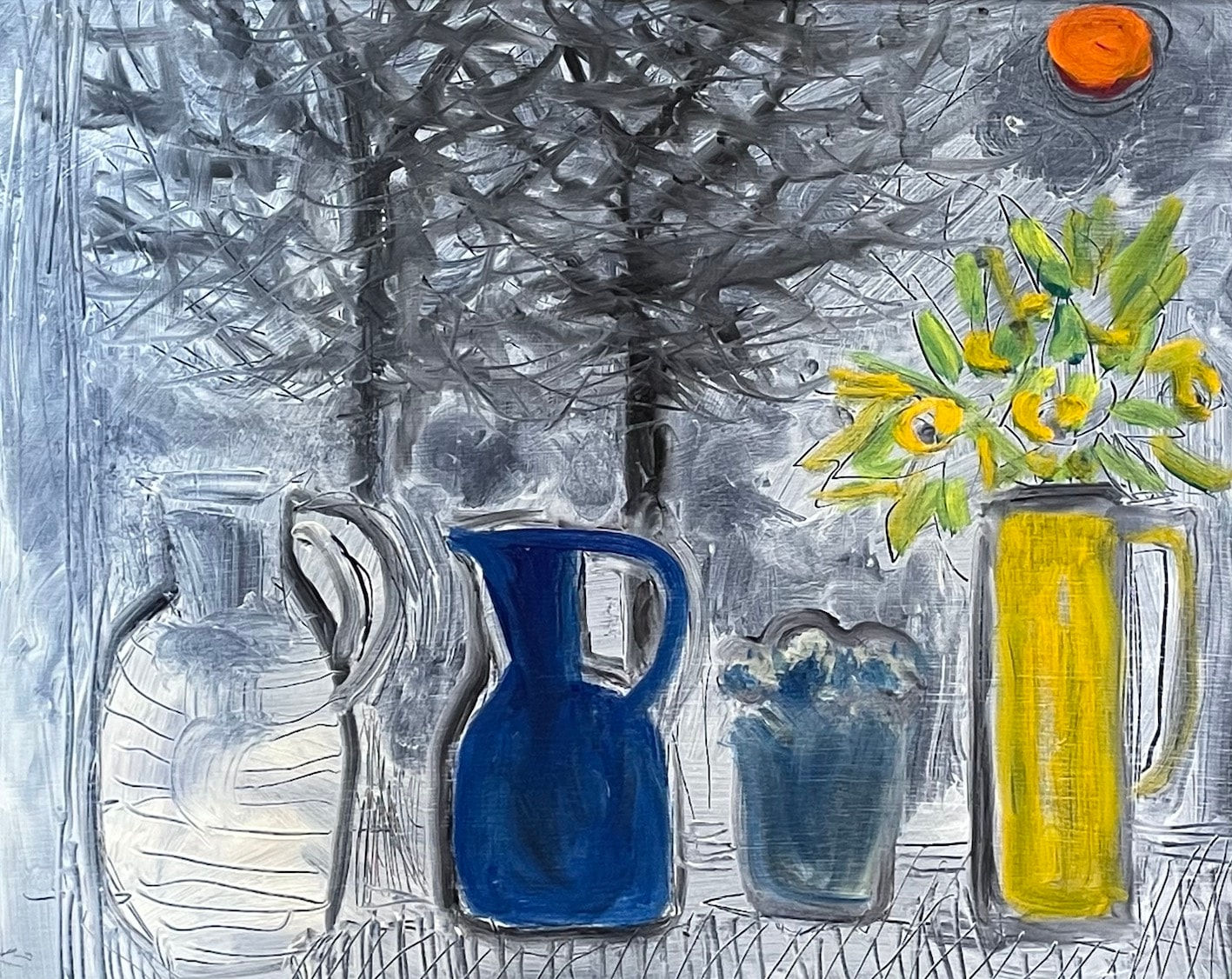 Lydia Corbett (née Sylvette David), Windowsill Still Life