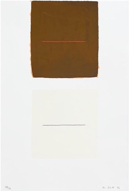 William Scott, Untitled, from a Poem for Alexander, 1975