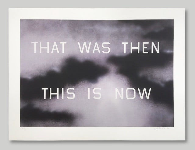 Ed Ruscha, That Was Then This Is Now, 2014