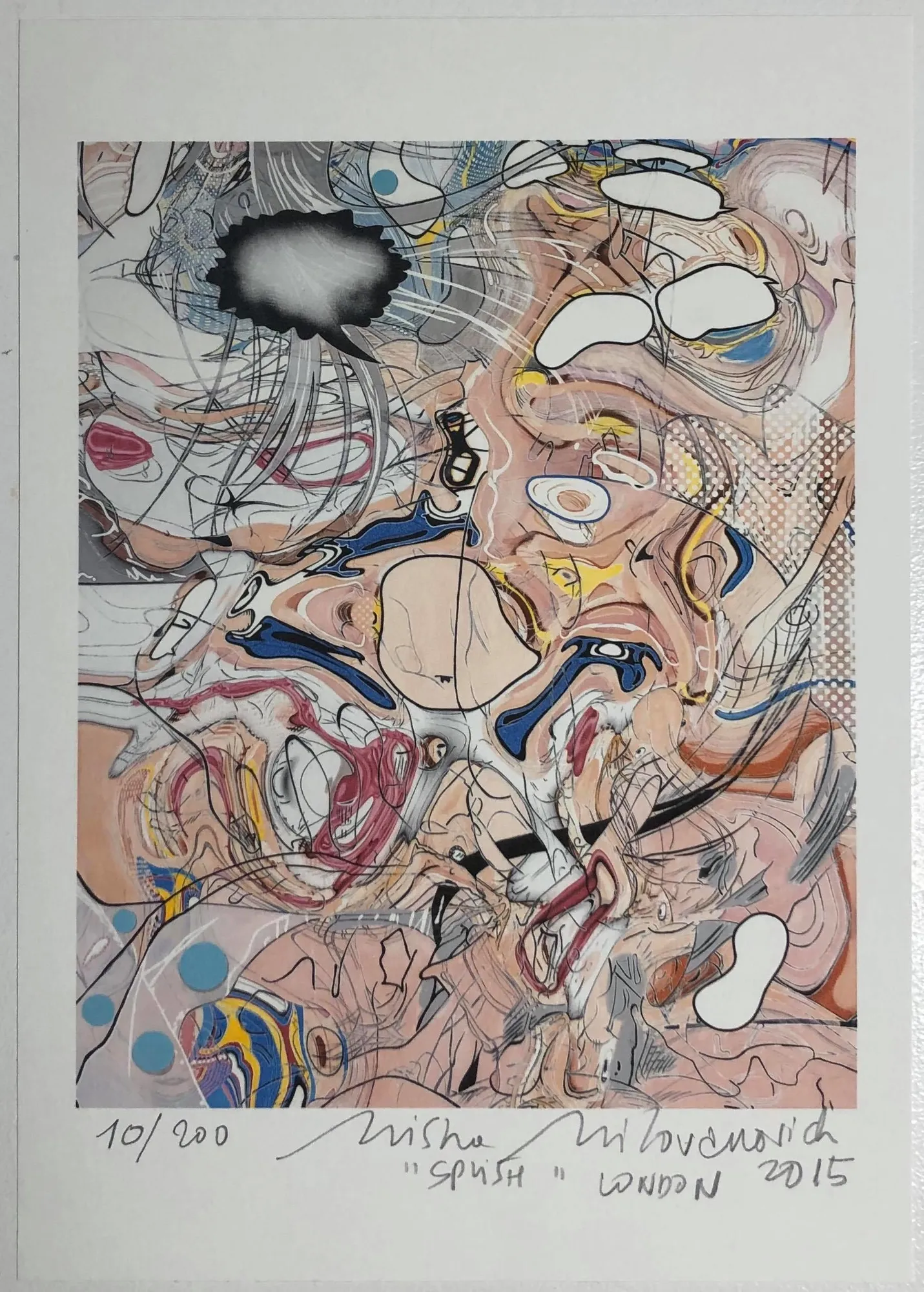 Misha Milovanovich, Misha Print V, 2015